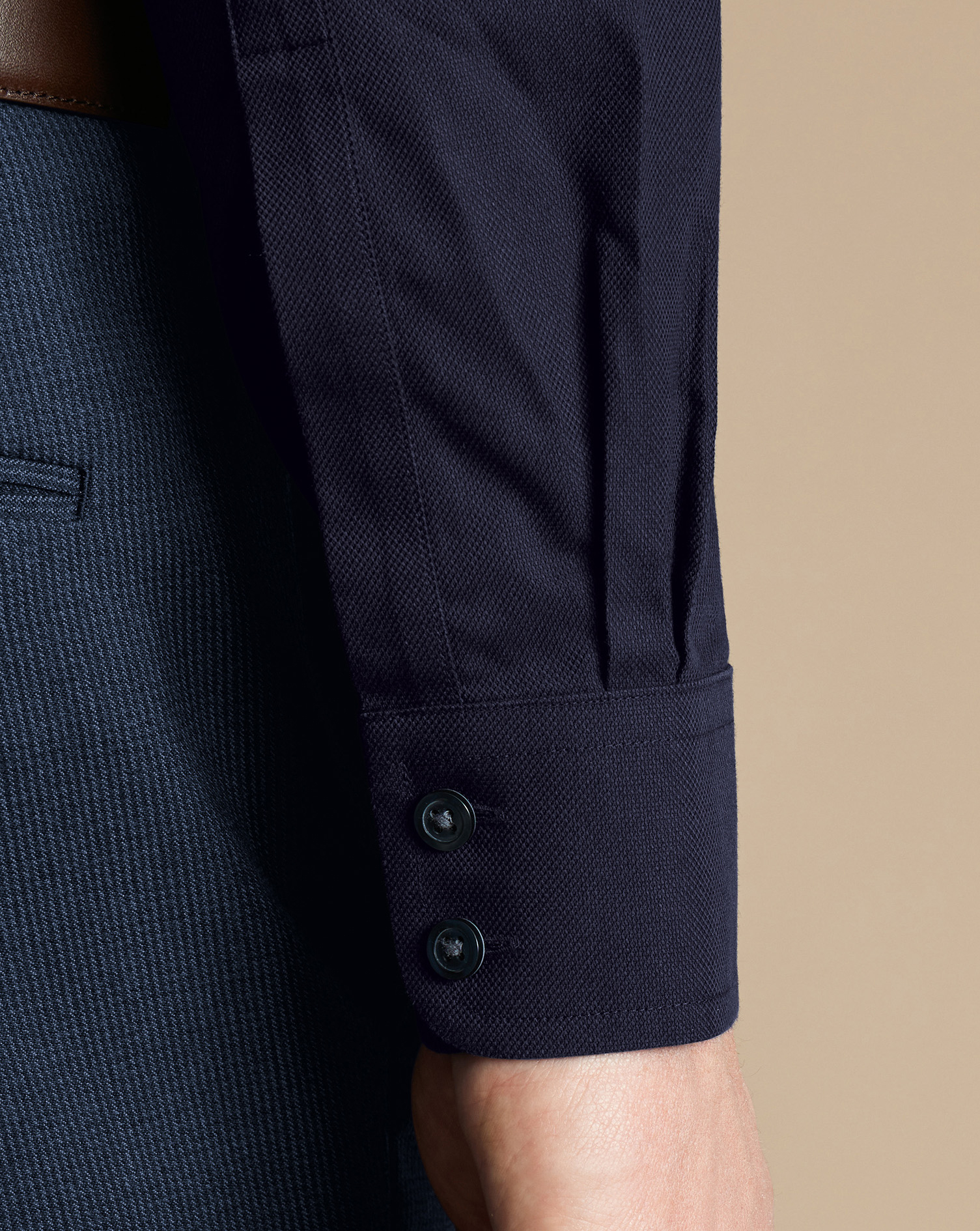 Non-Iron Royal Oxford Shirt - Navy