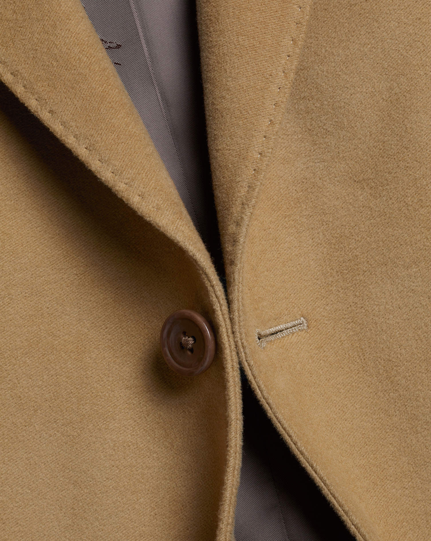 Italian Moleskin Jacket - Tan