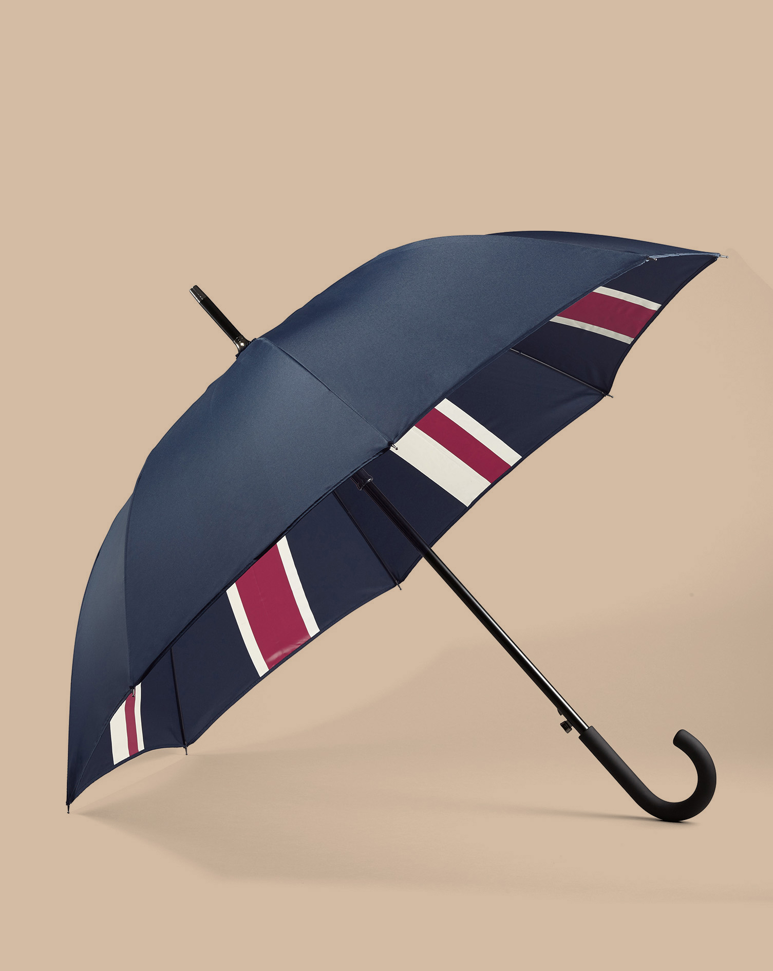 Union Jack Umbrella - Petrol Blue & Red