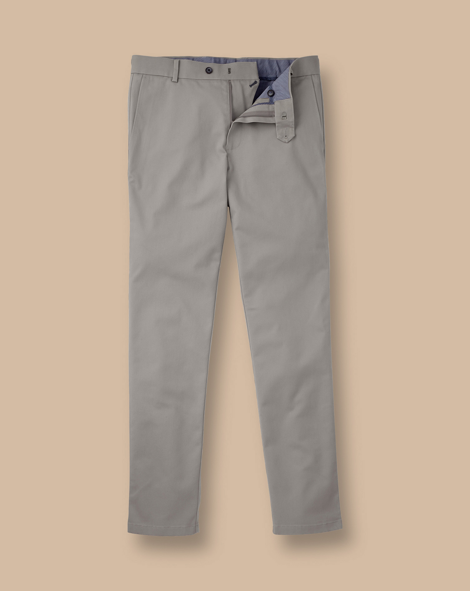 Ultimate Non-Iron Chinos - Light Grey