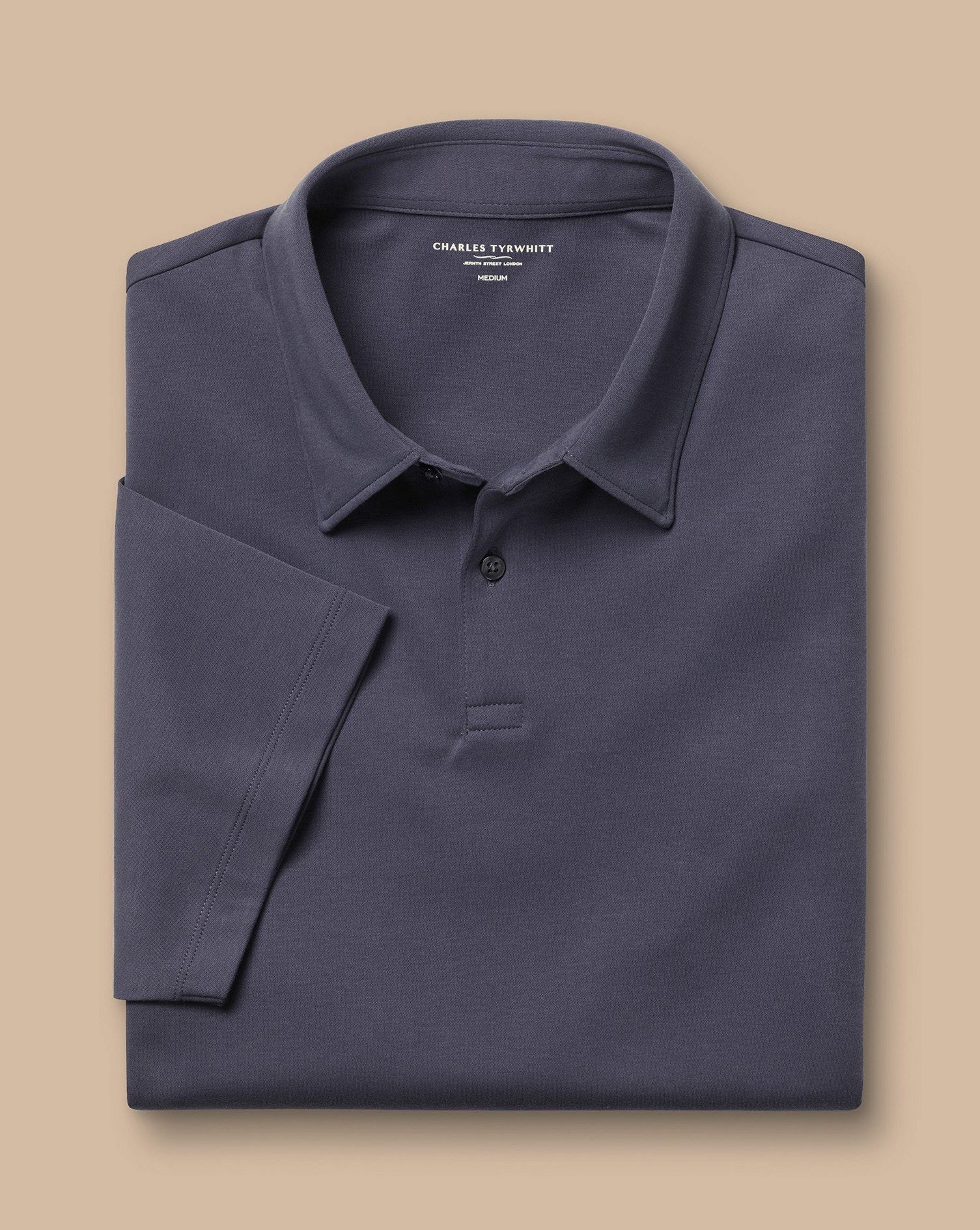 Smart Jersey Polo - Dark Mauve