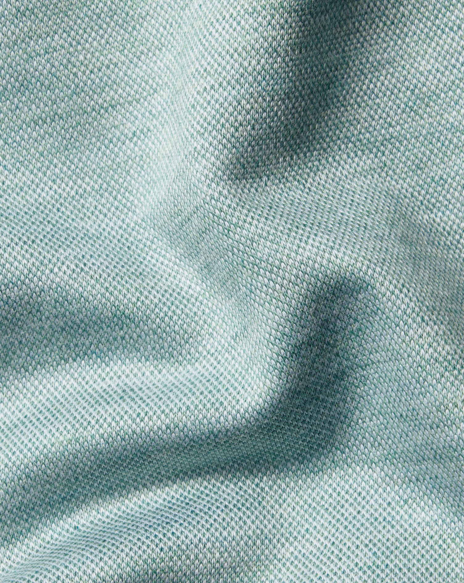 Birdseye Pique Polo - Teal Green