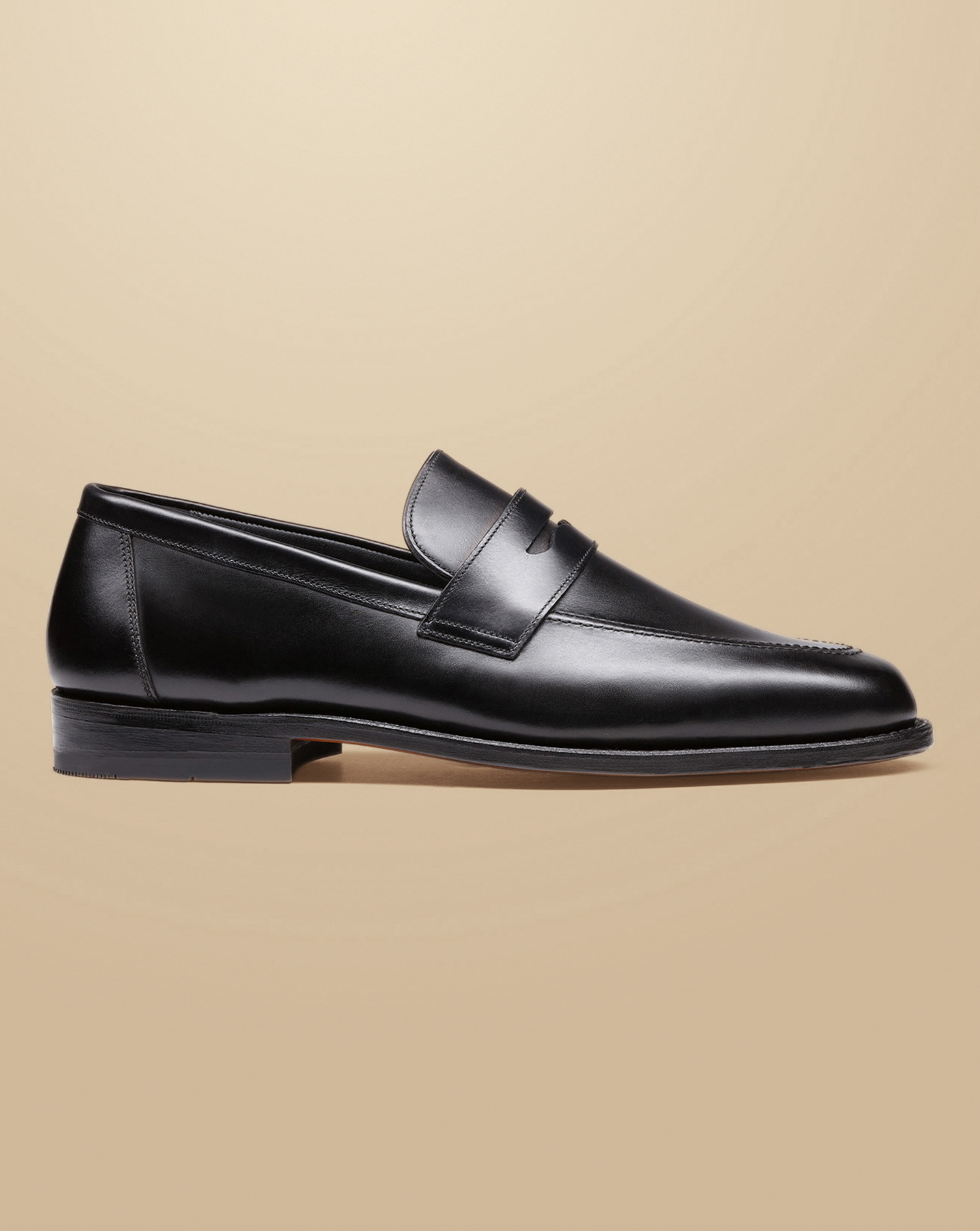 Charles Tyrwhitt Saddle Loafers In Black
