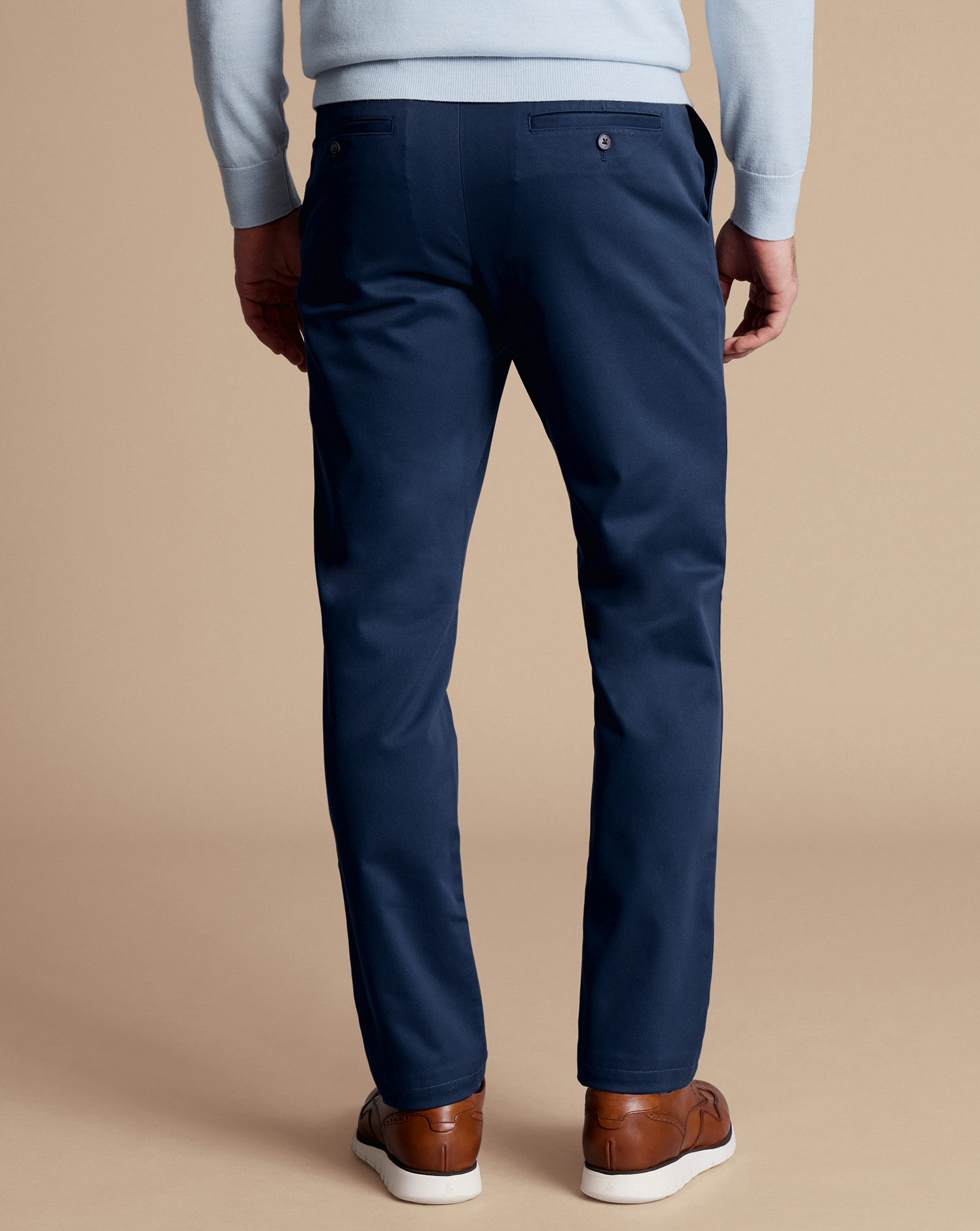 Ultimate Non-Iron Chinos - Royal Blue