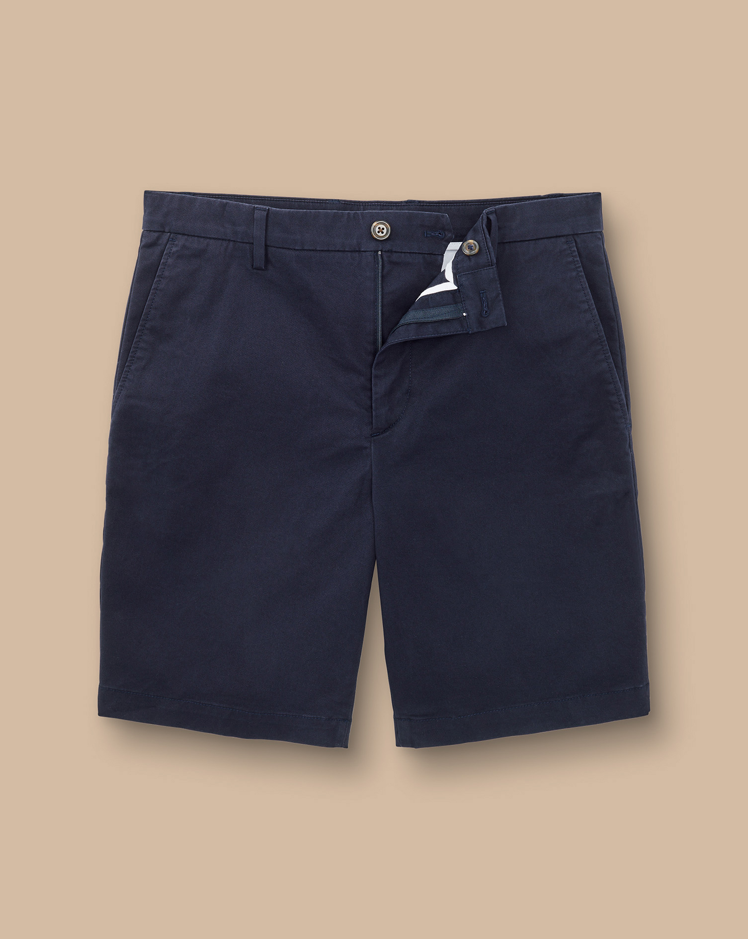 Cotton Shorts - Navy