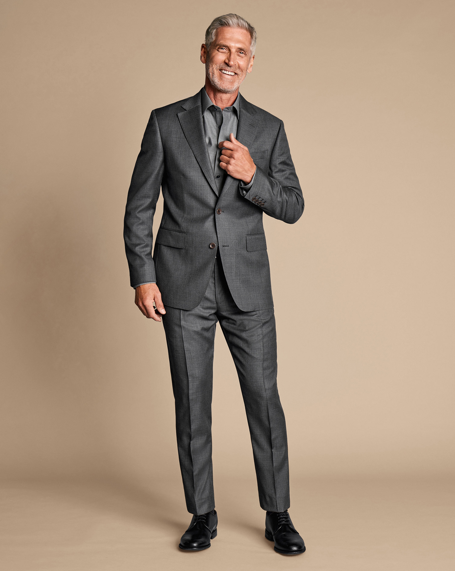 Italian Luxury Suit Jacket - Grey