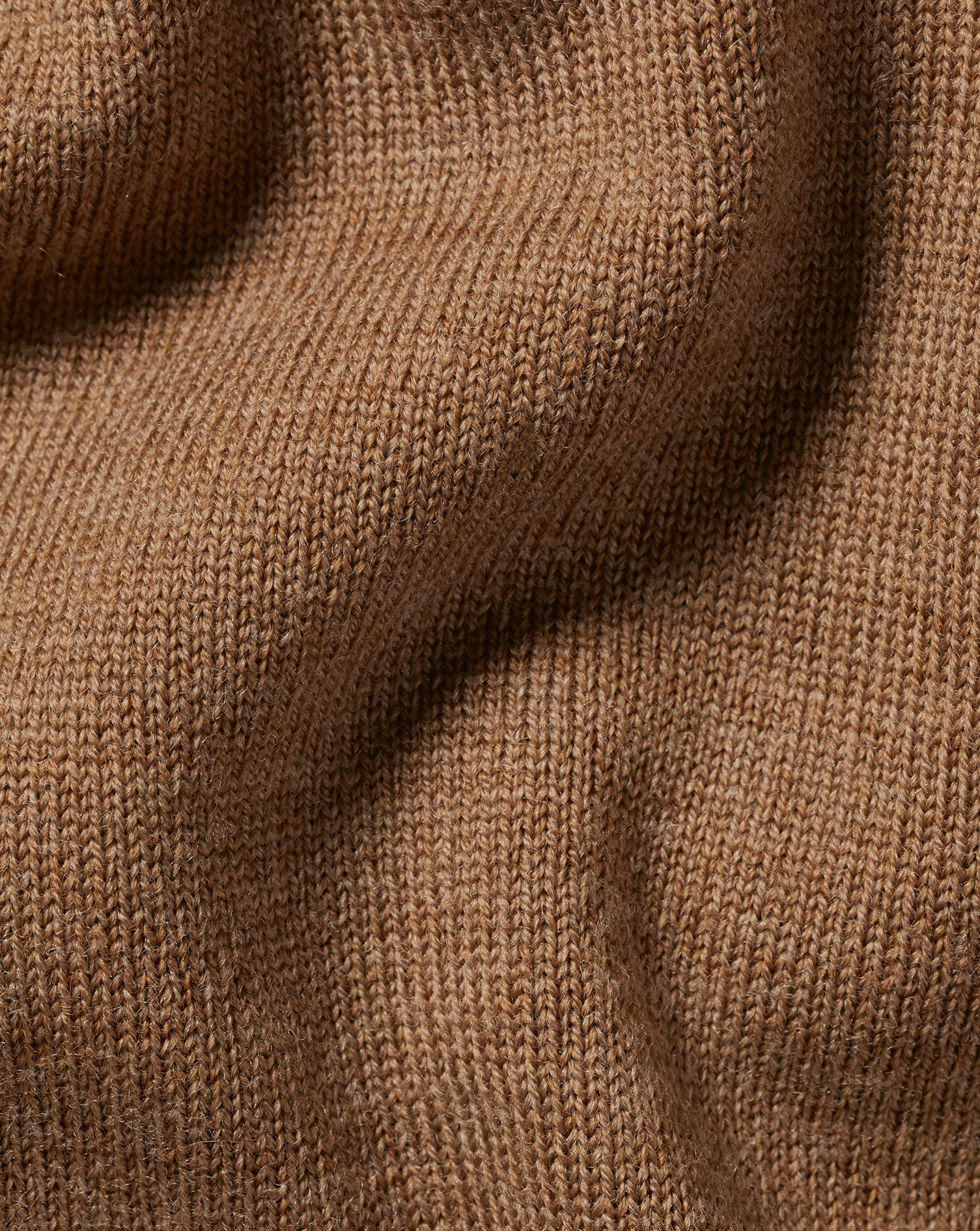 Merino V-Neck Jumper - Sand