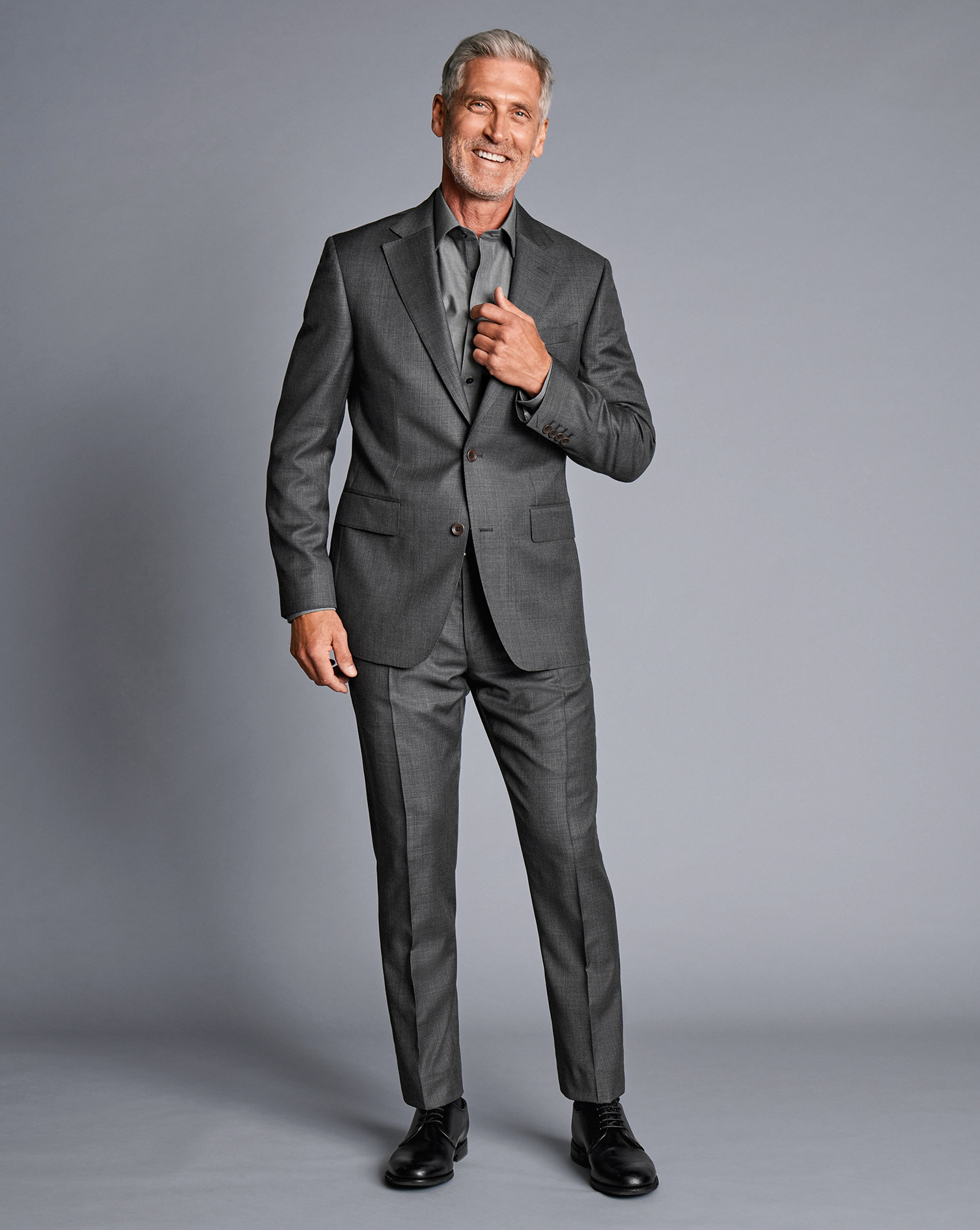 Italian Luxury Suit - Grey