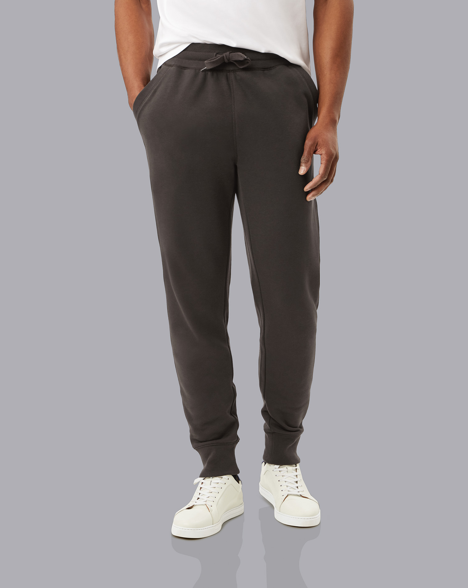 Jersey Joggers - Charcoal