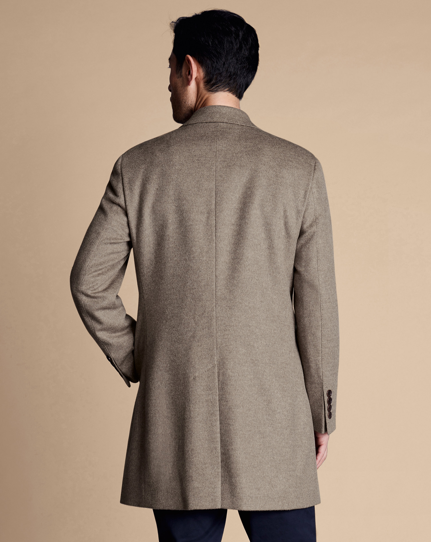 Wool Overcoat - Oatmeal