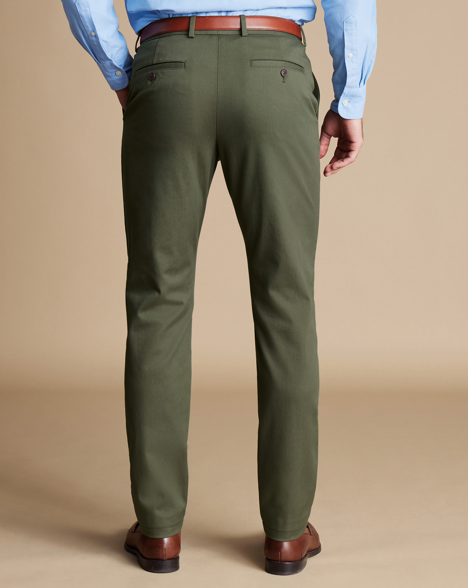 Ultimate Non-Iron Chinos - Light Green