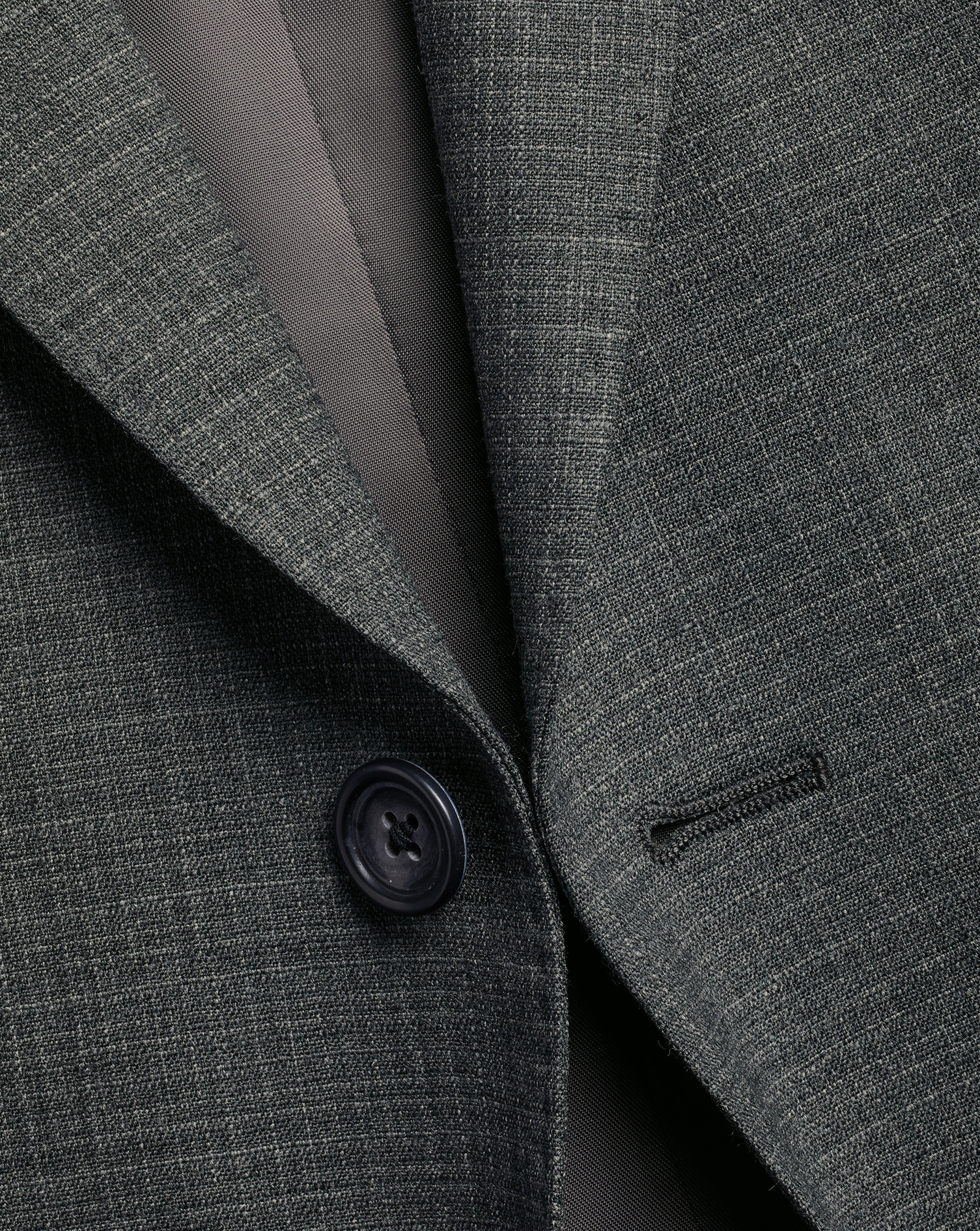 Micro Grid Check Suit - Grey