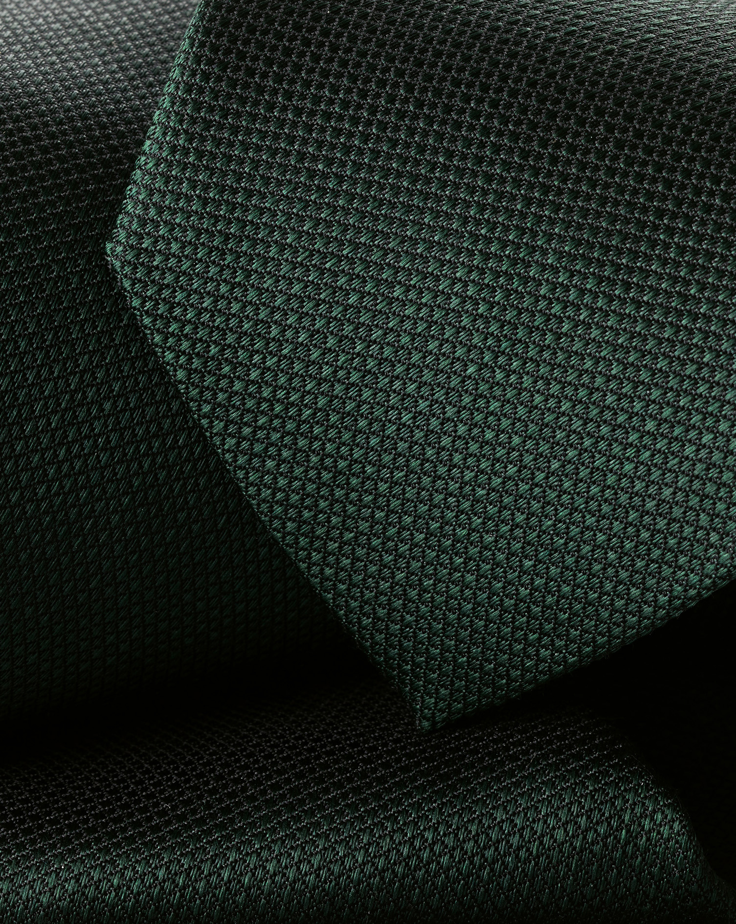 Silk Tie - Dark Green