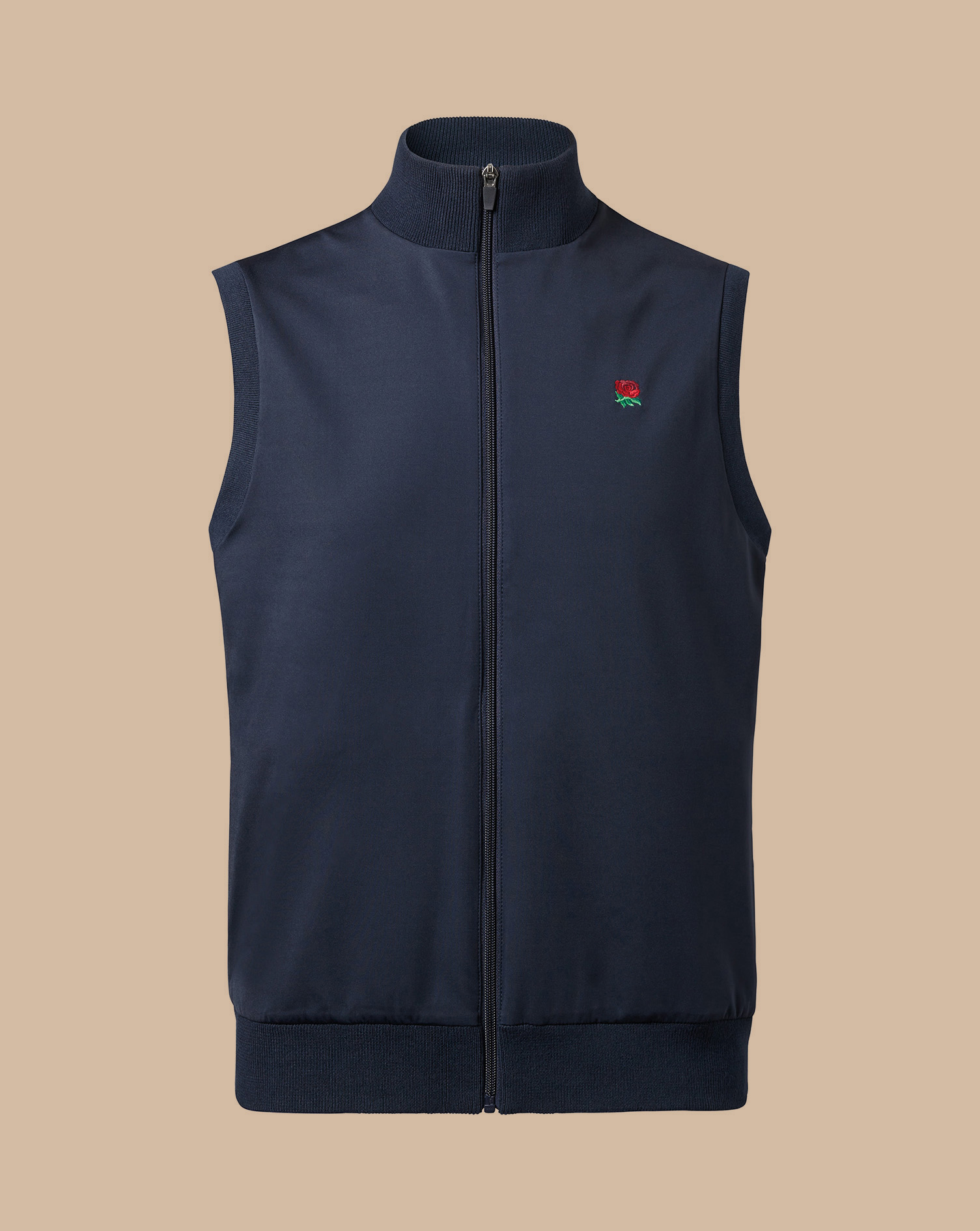 England Rugby Hybrid Gilet - Navy