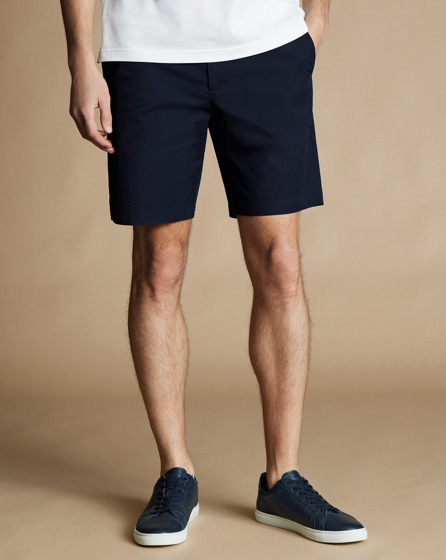 Cotton Shorts - Dark Navy