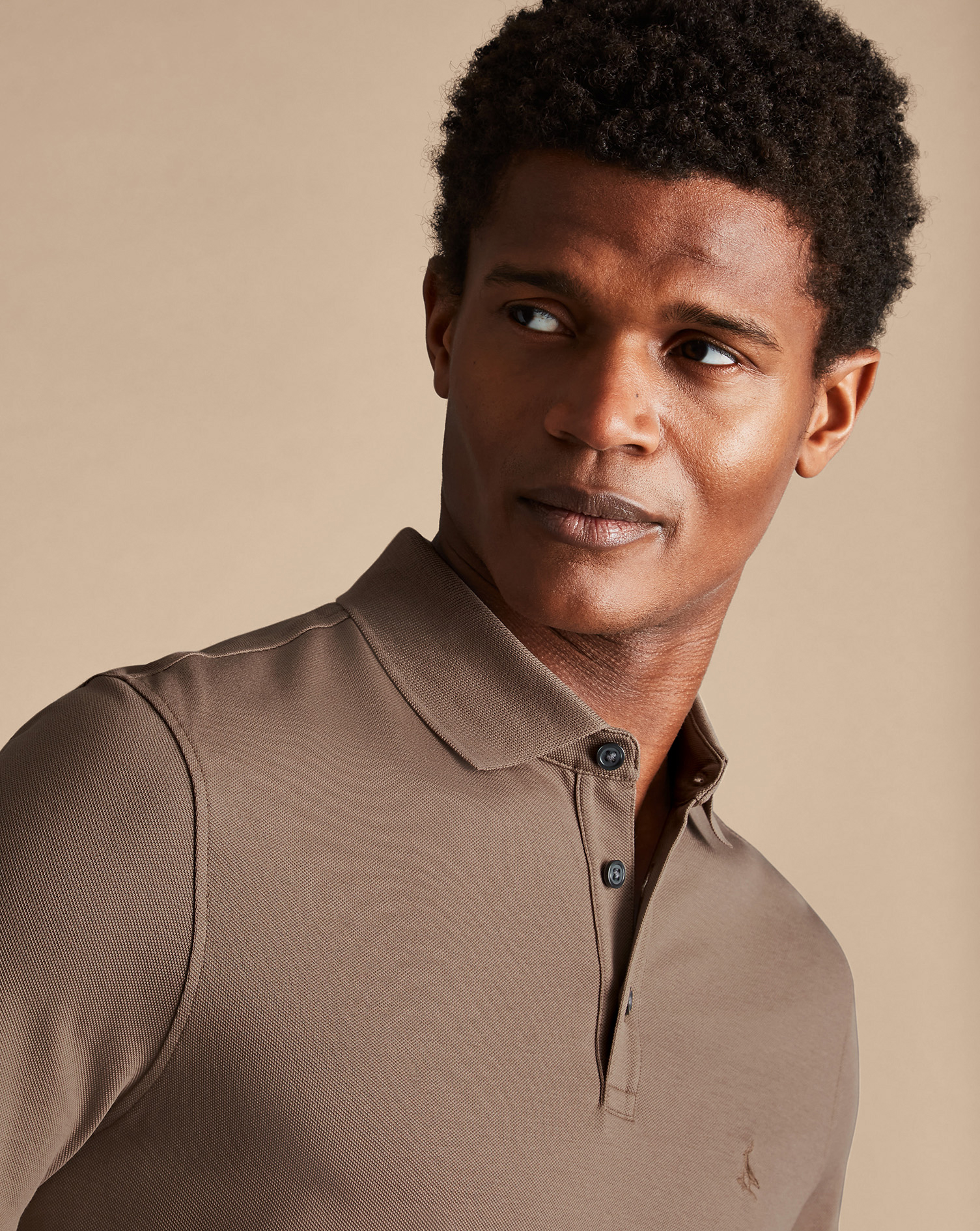 Tyrwhitt Pique Polo - Camel