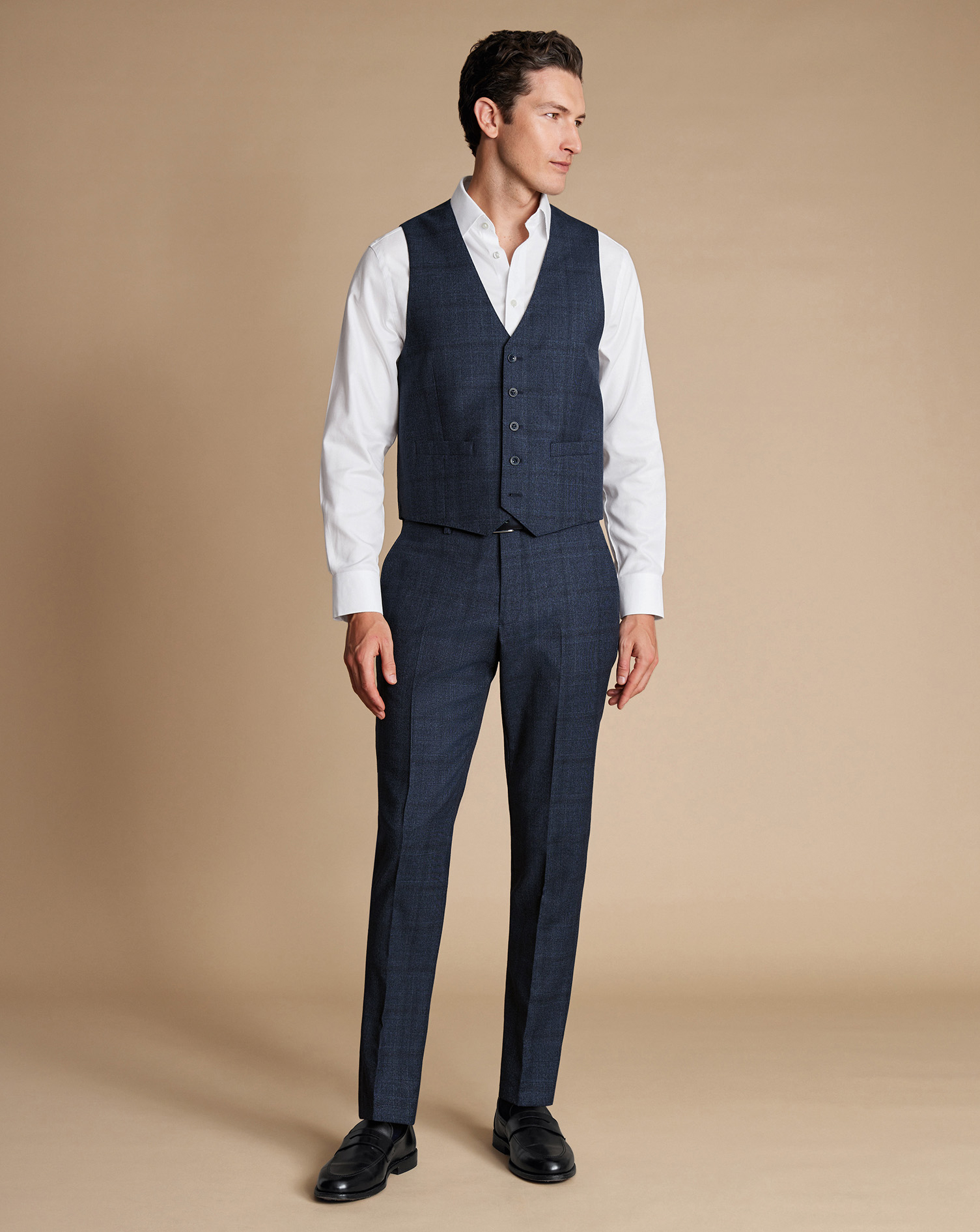 Ultimate Performance Suit Waistcoat - Steel Blue