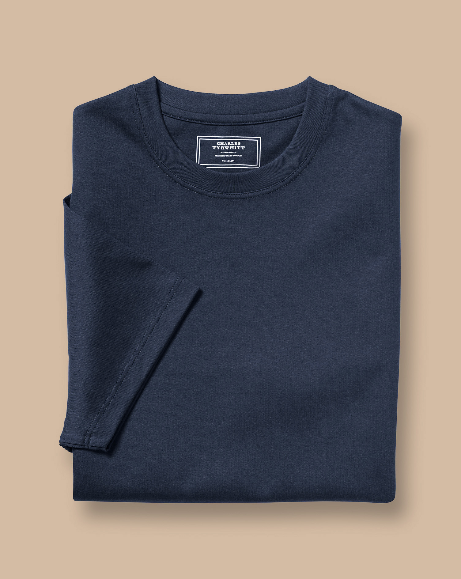 Cotton Tyrwhitt T-Shirt - Navy