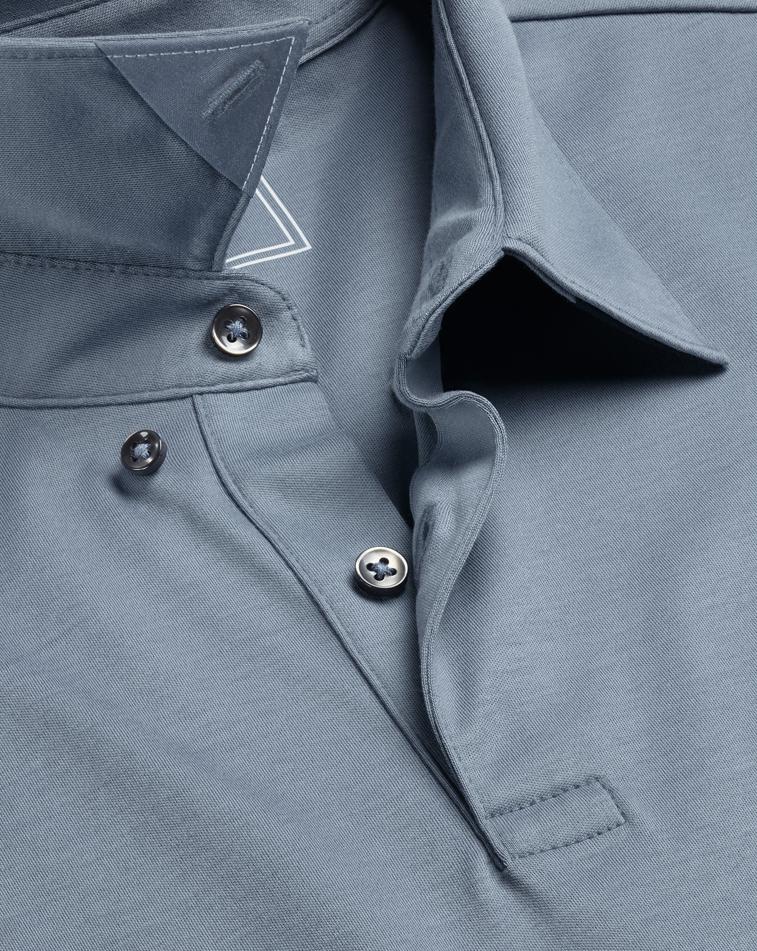 Smart Jersey Polo - Steel Blue