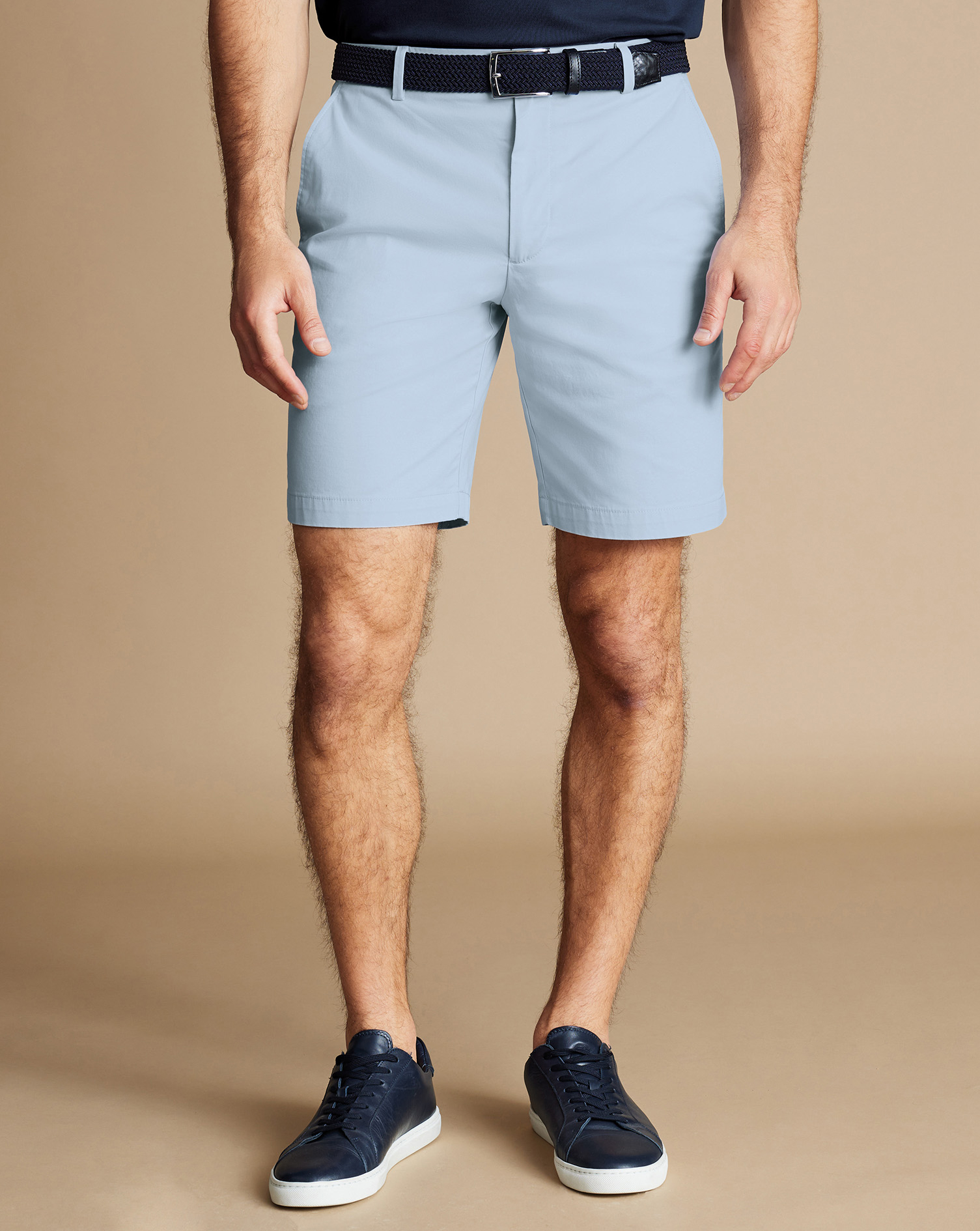 Cotton Shorts - Sky Blue