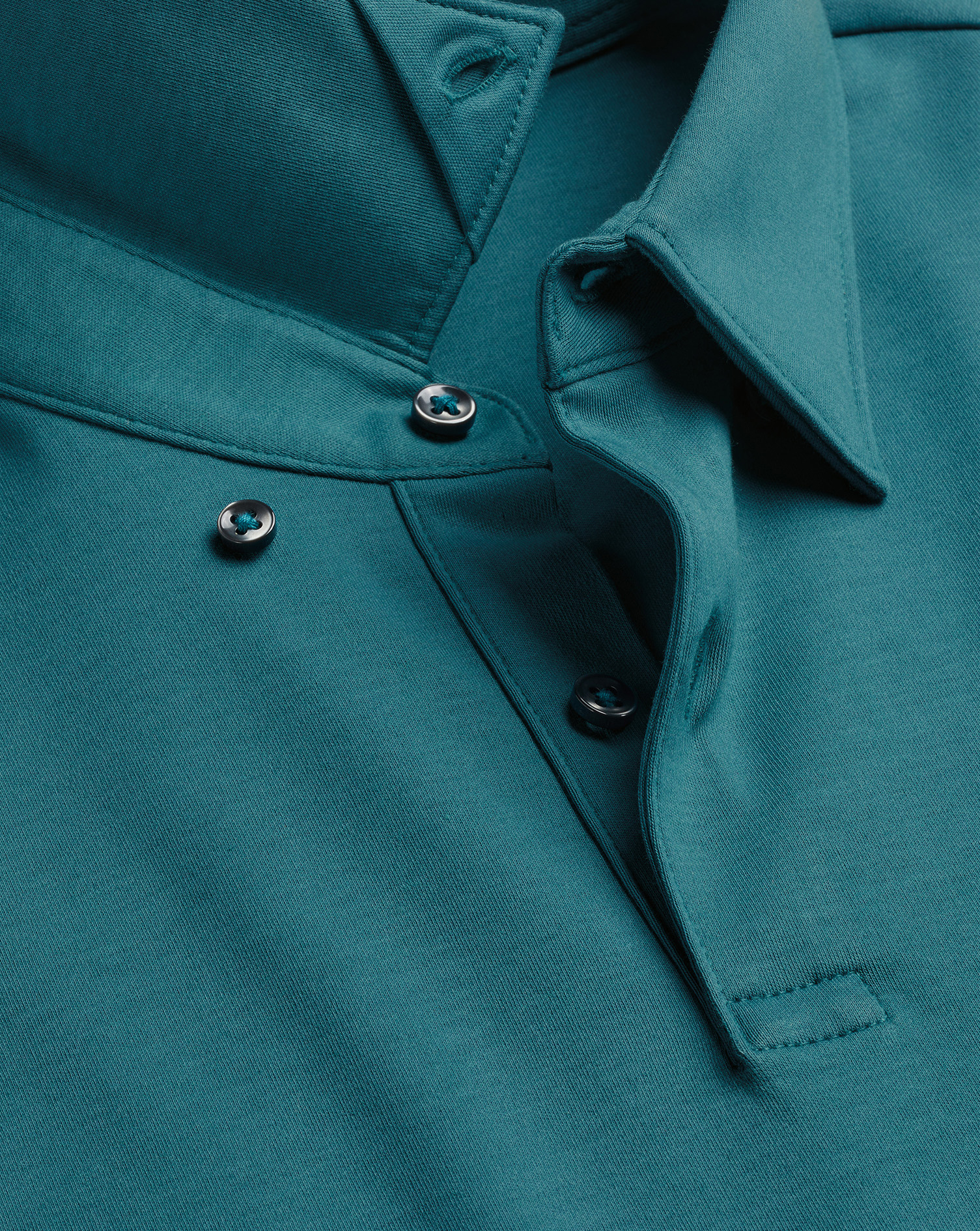 Smart Jersey Polo - Teal Green