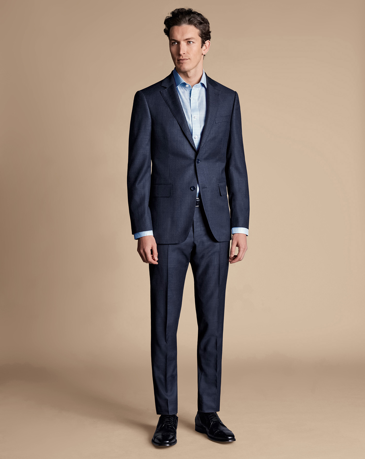 Italian Luxury Suit Jacket - Denim Blue