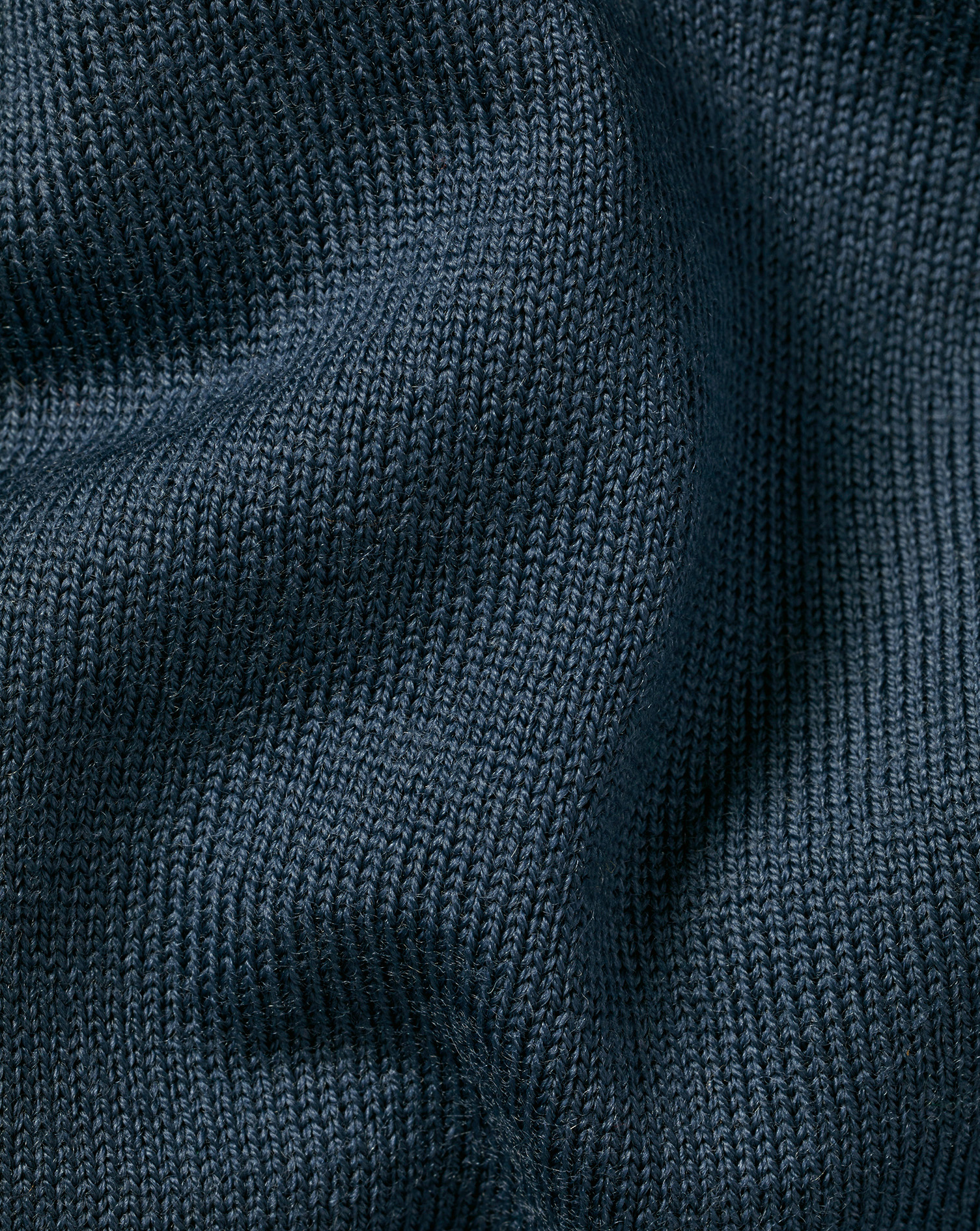 Merino V-Neck Jumper - Petrol Blue