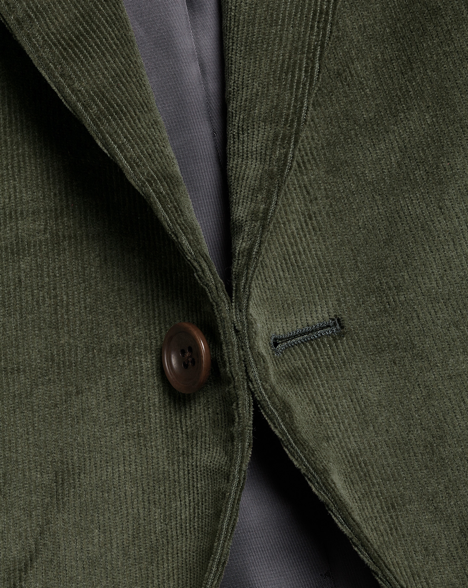 Corduroy Jacket - Forest Green