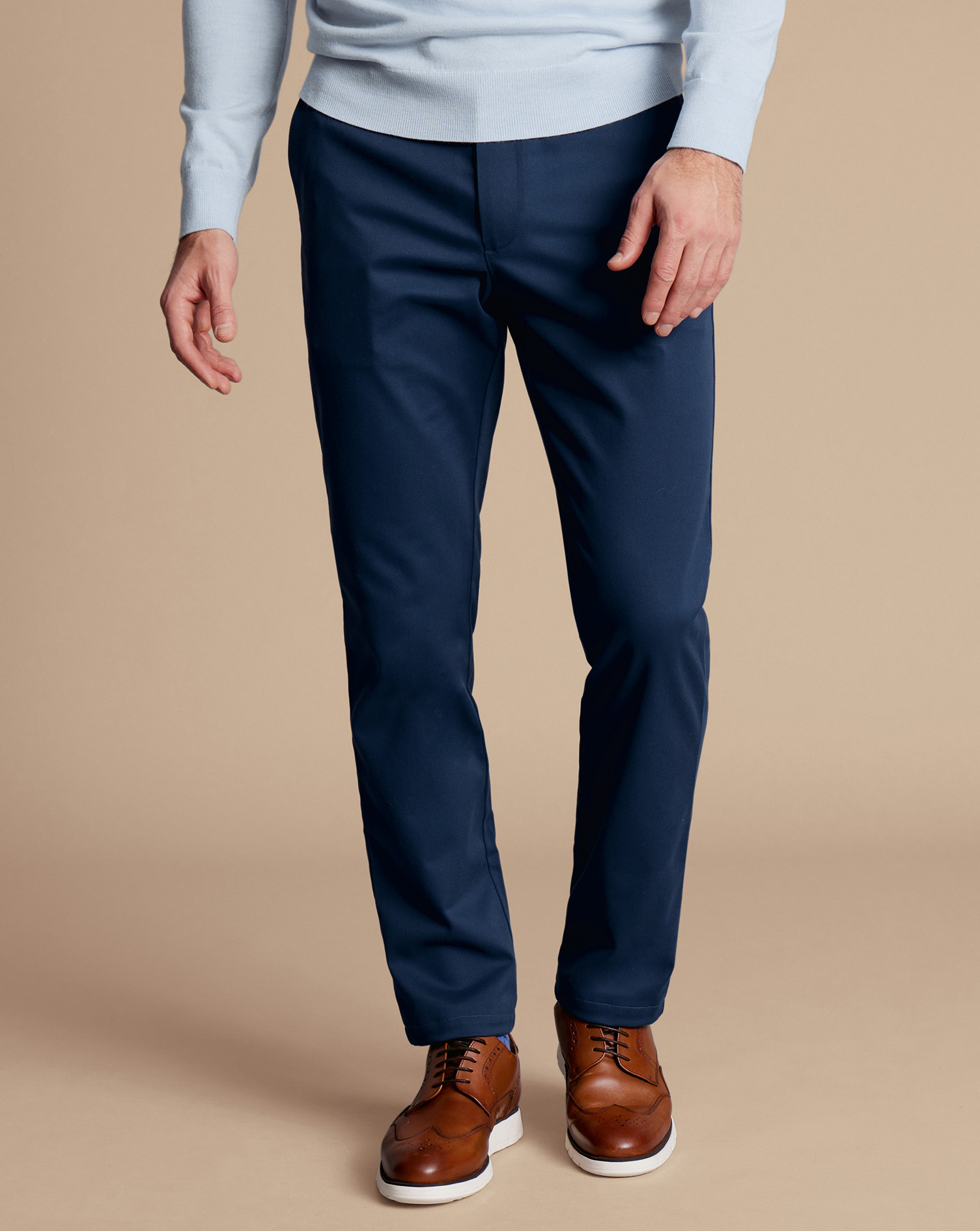 Ultimate Non-Iron Chinos - Royal Blue