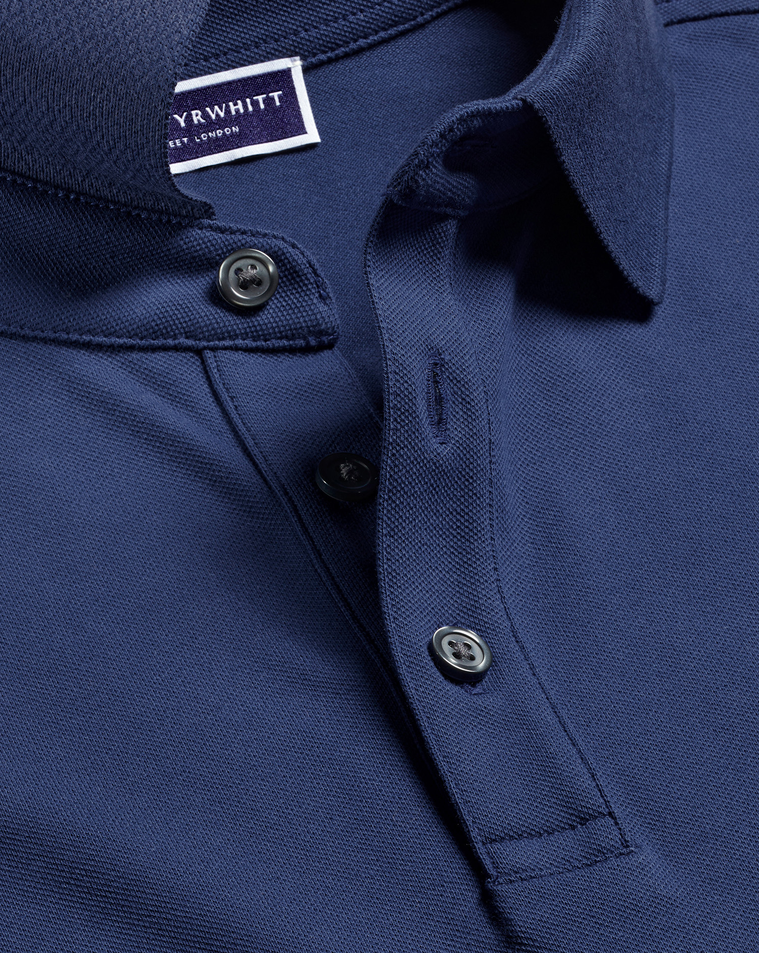 Tyrwhitt Pique Polo - Royal Blue