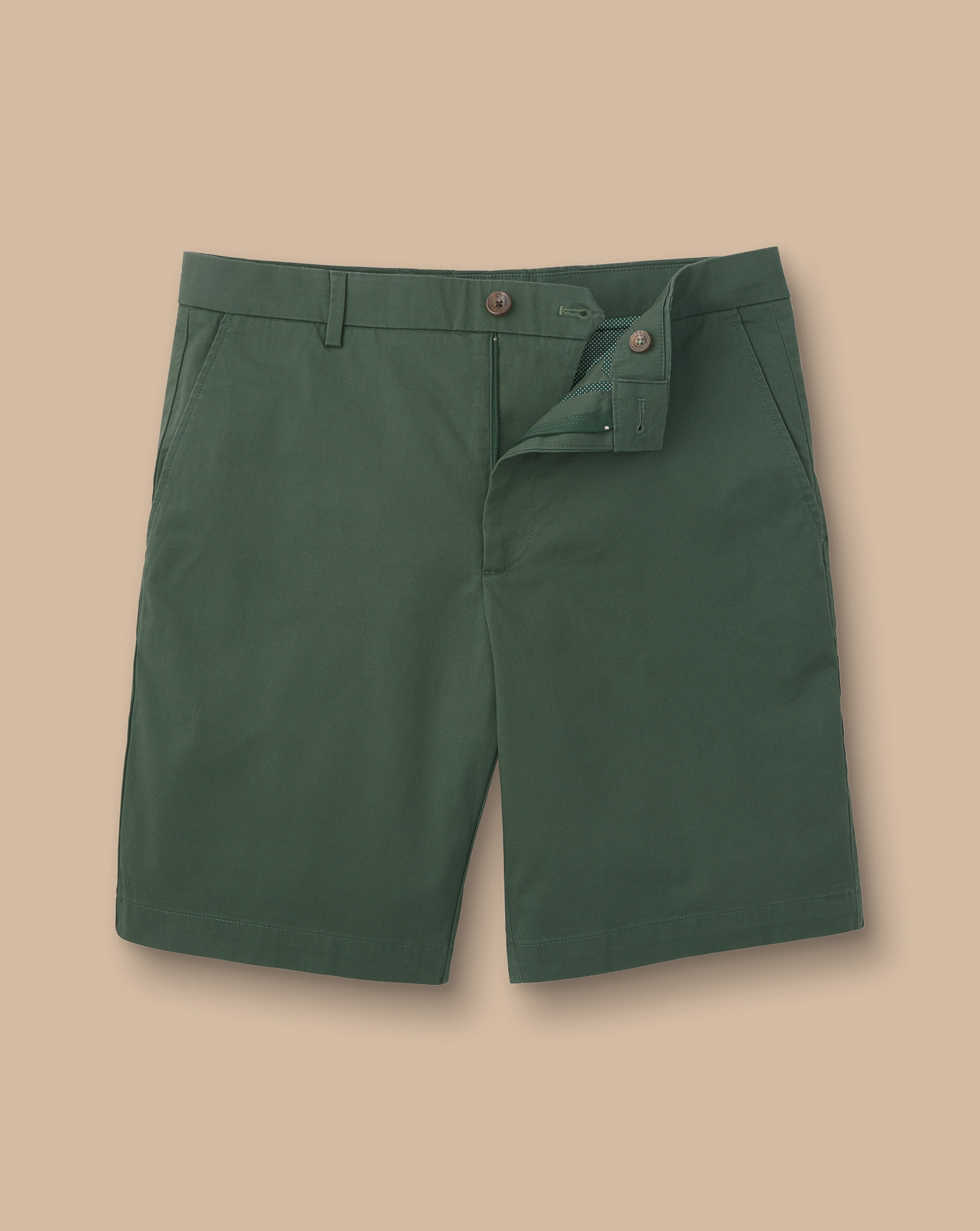 Cotton Shorts - Green