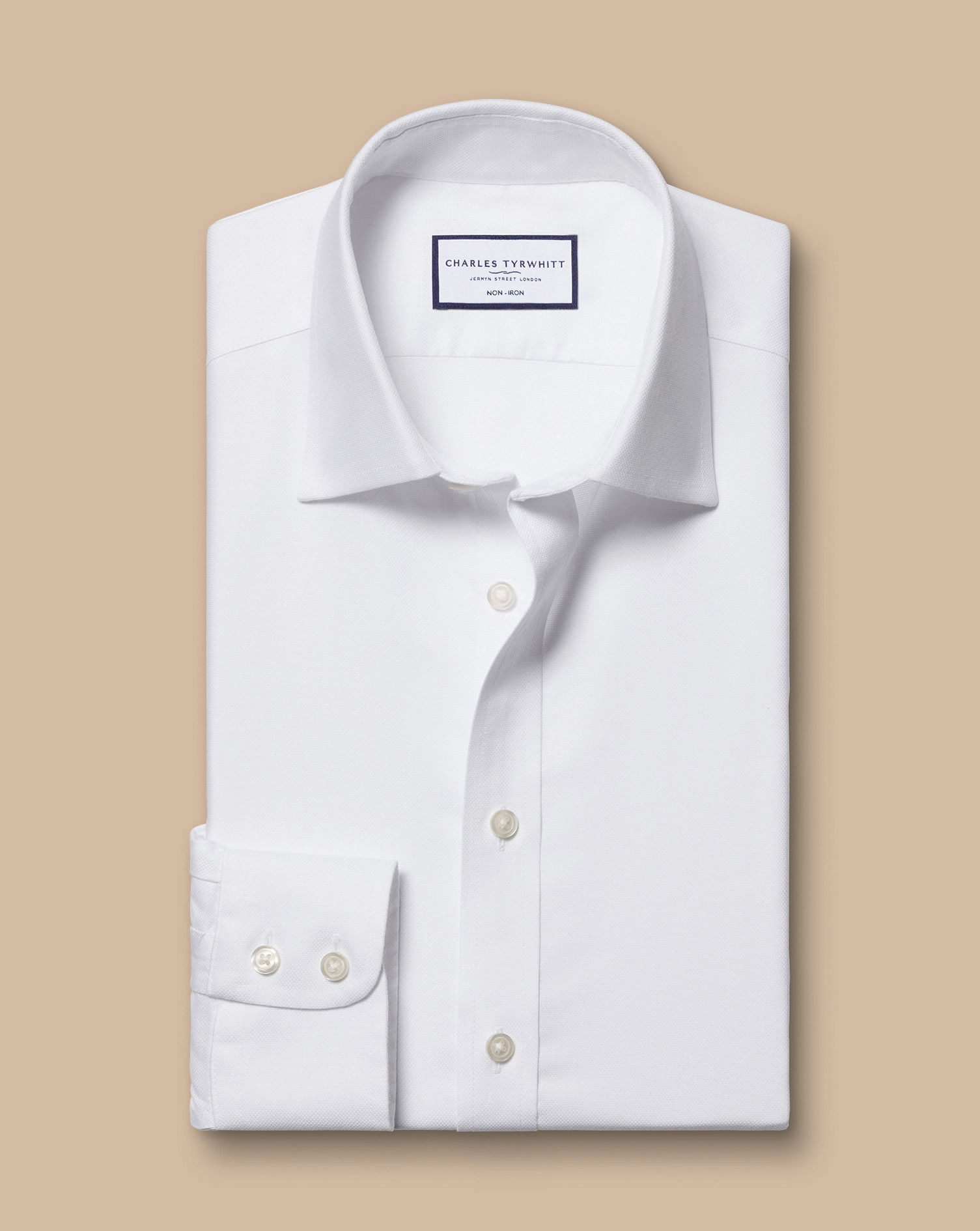 Non-Iron Royal Oxford Shirt - White