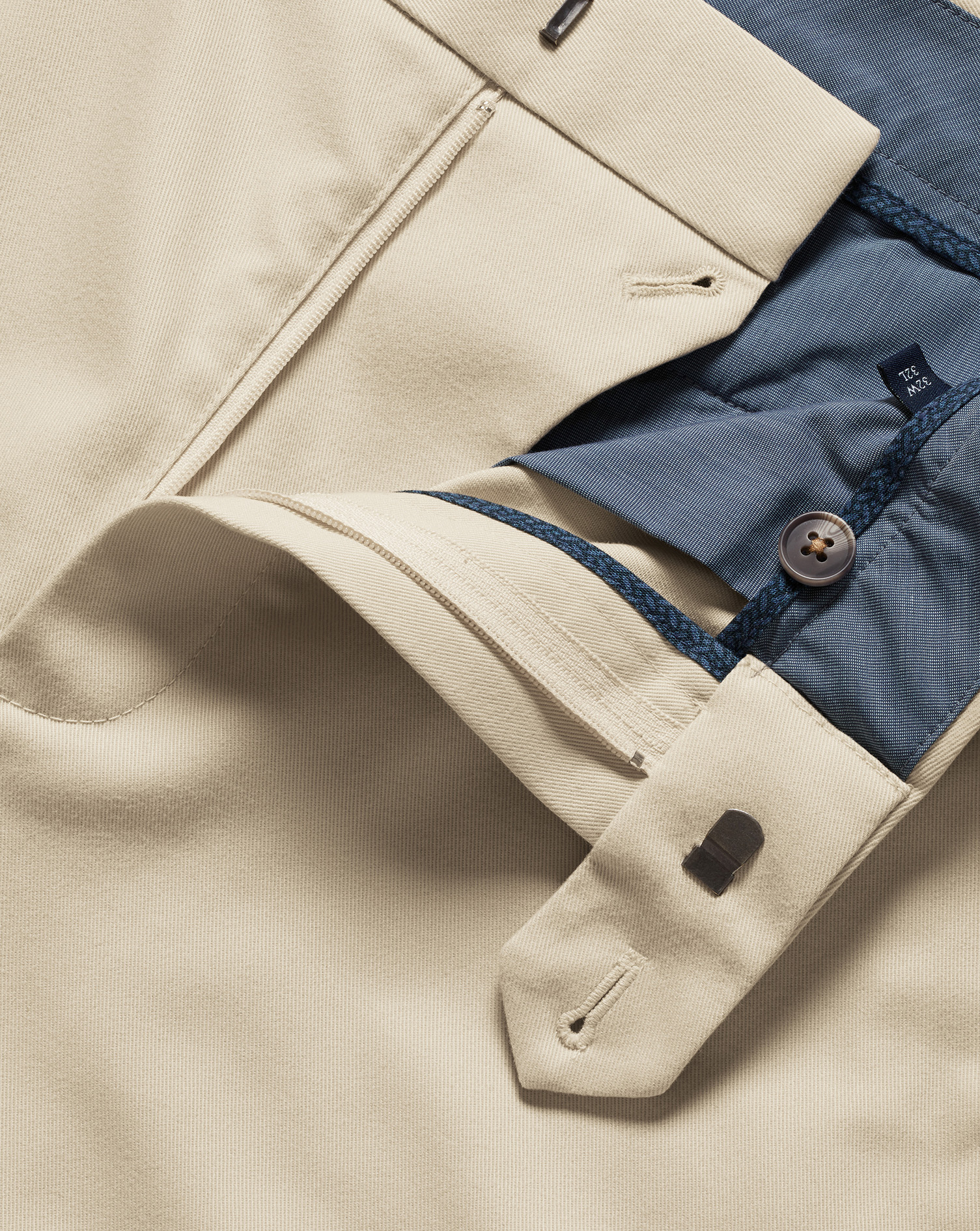 Ultimate Non-Iron Chinos - Stone