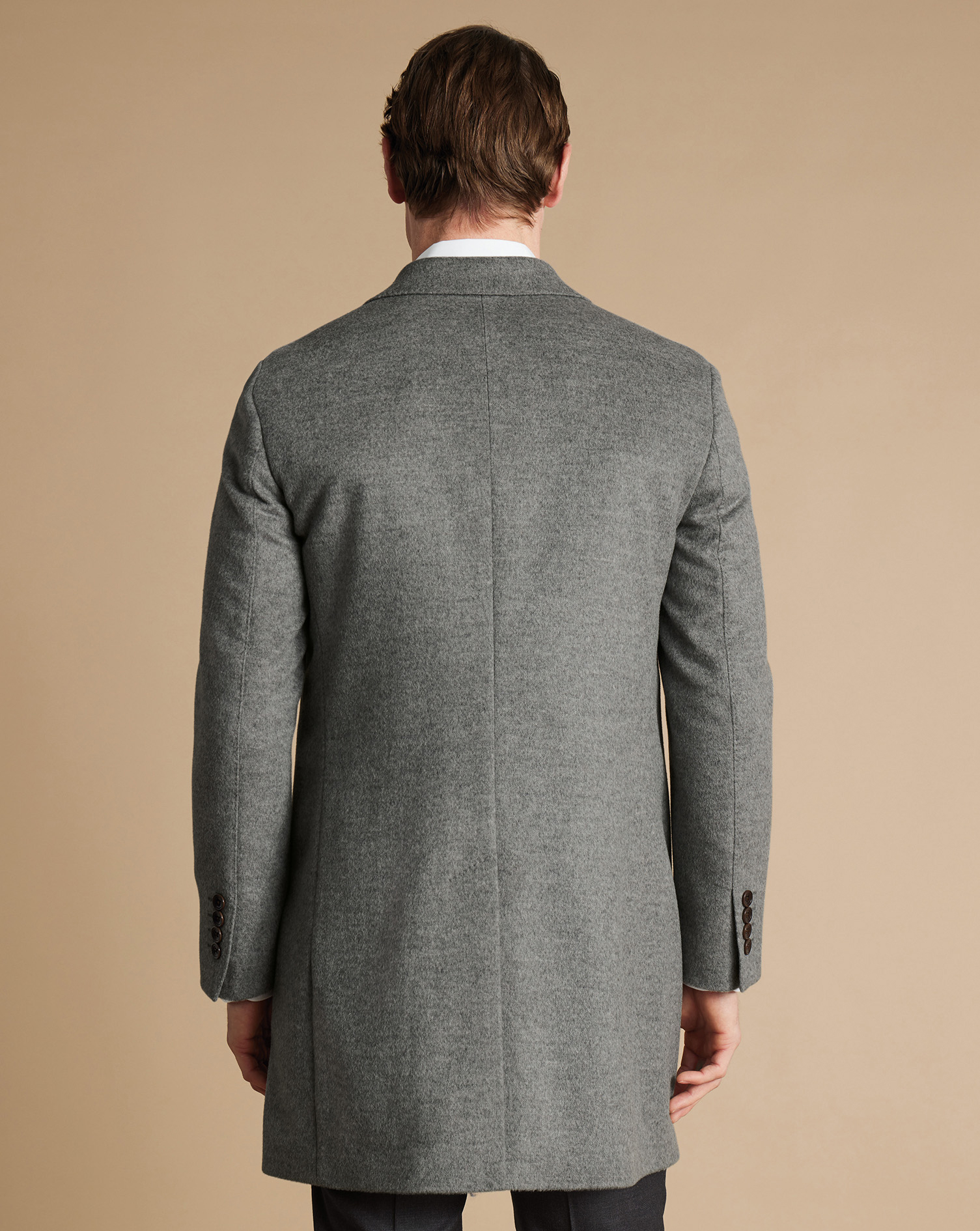 Wool Overcoat - Grey