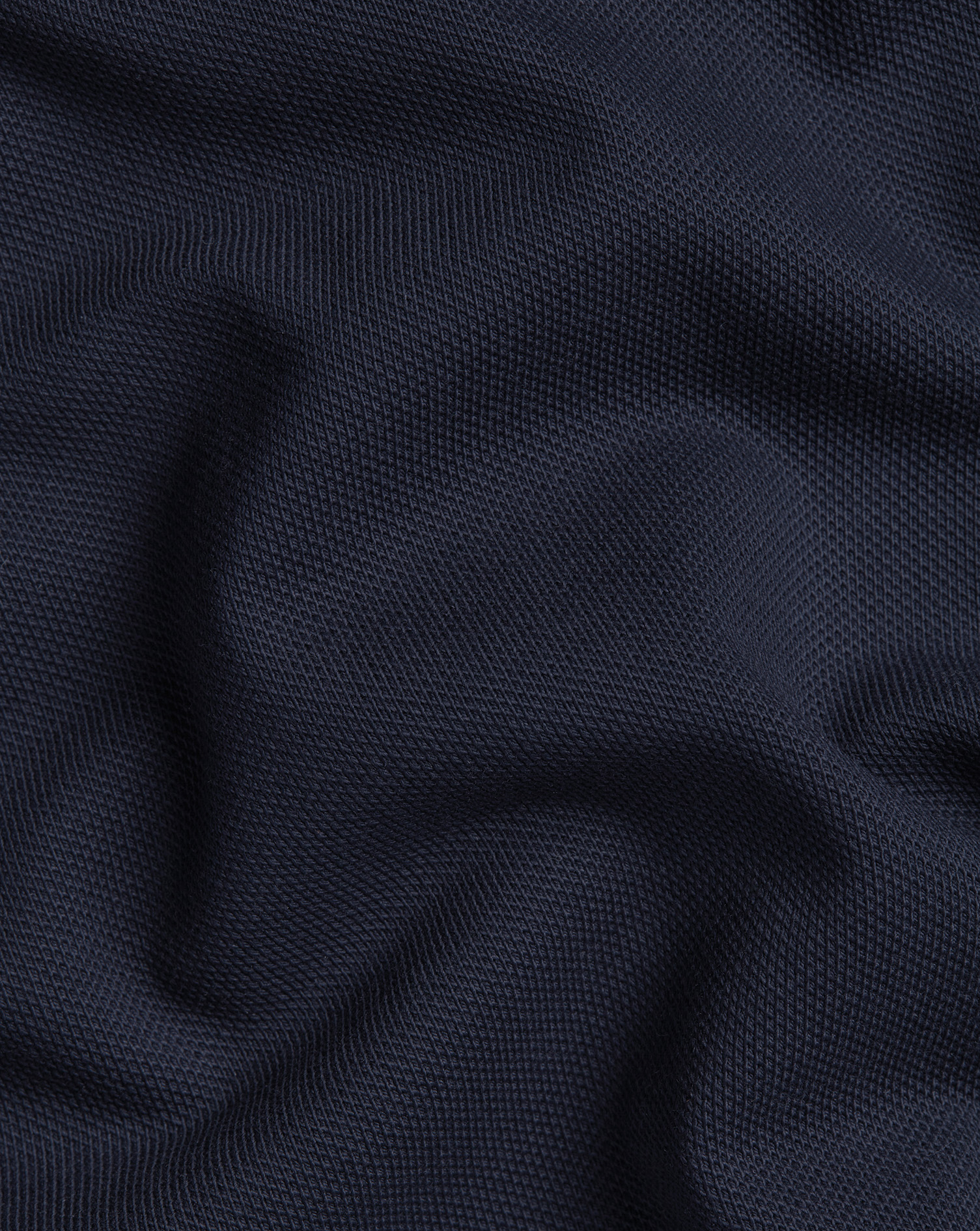 Performance Zip Neck Polo - French Navy