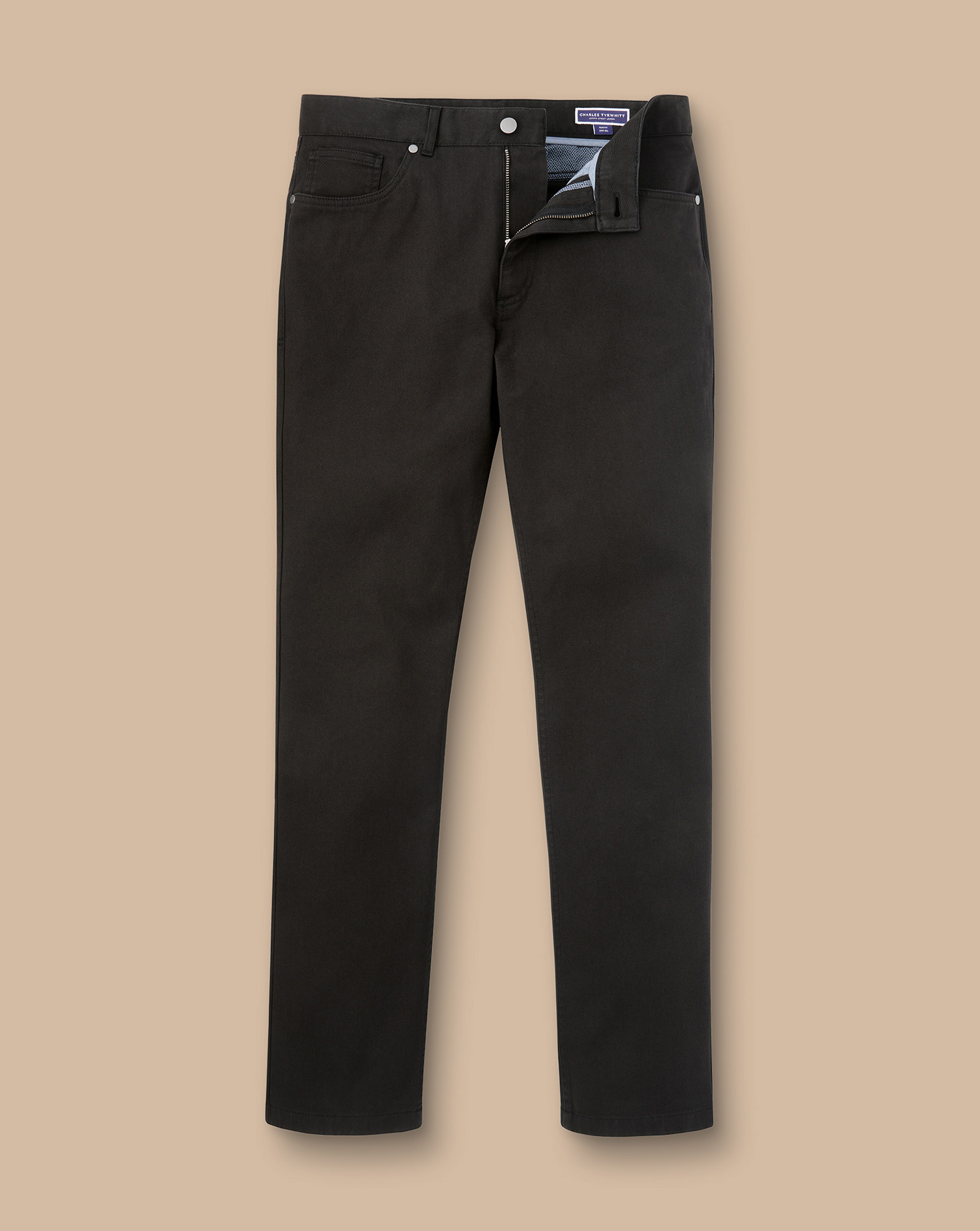 Twill 5 Pocket Jeans - Black