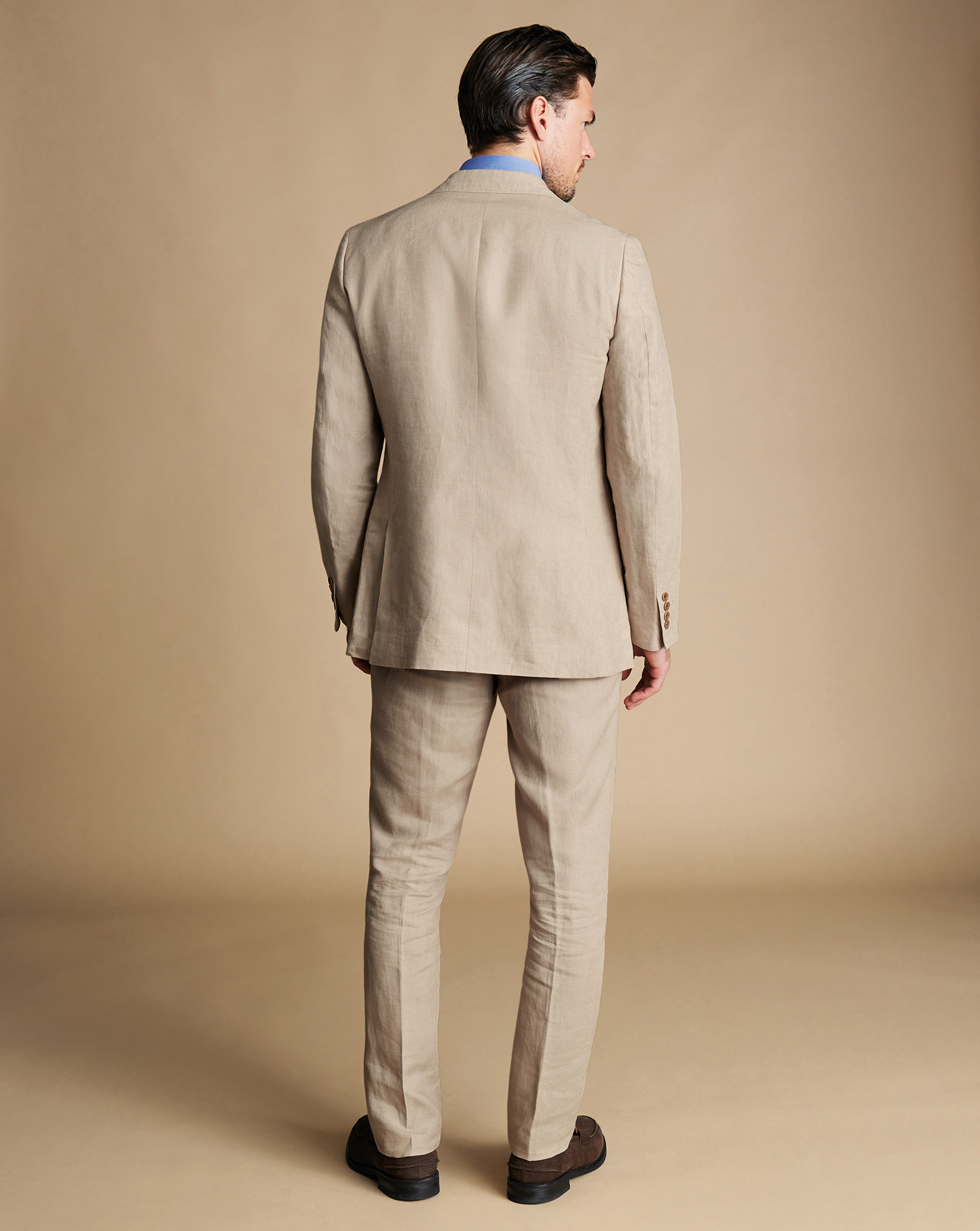 Linen Jacket - Taupe