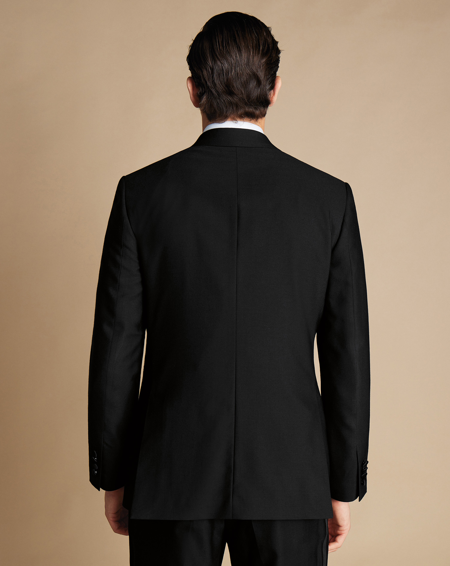 Double Breasted Dinner Suit - Black