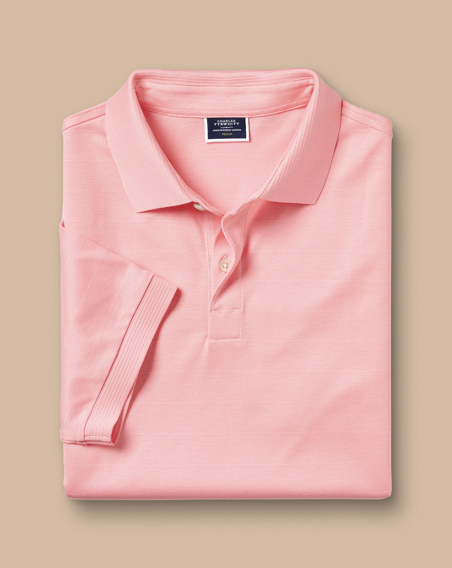 Tyrwhitt Cool Polo - Pink