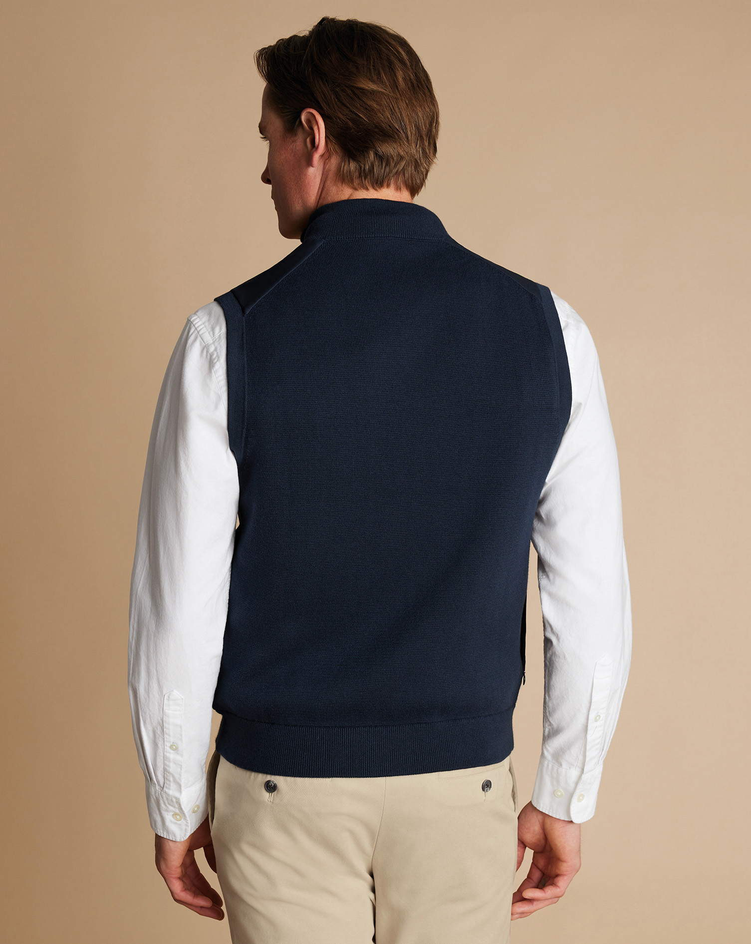 England Rugby Hybrid Gilet - Navy