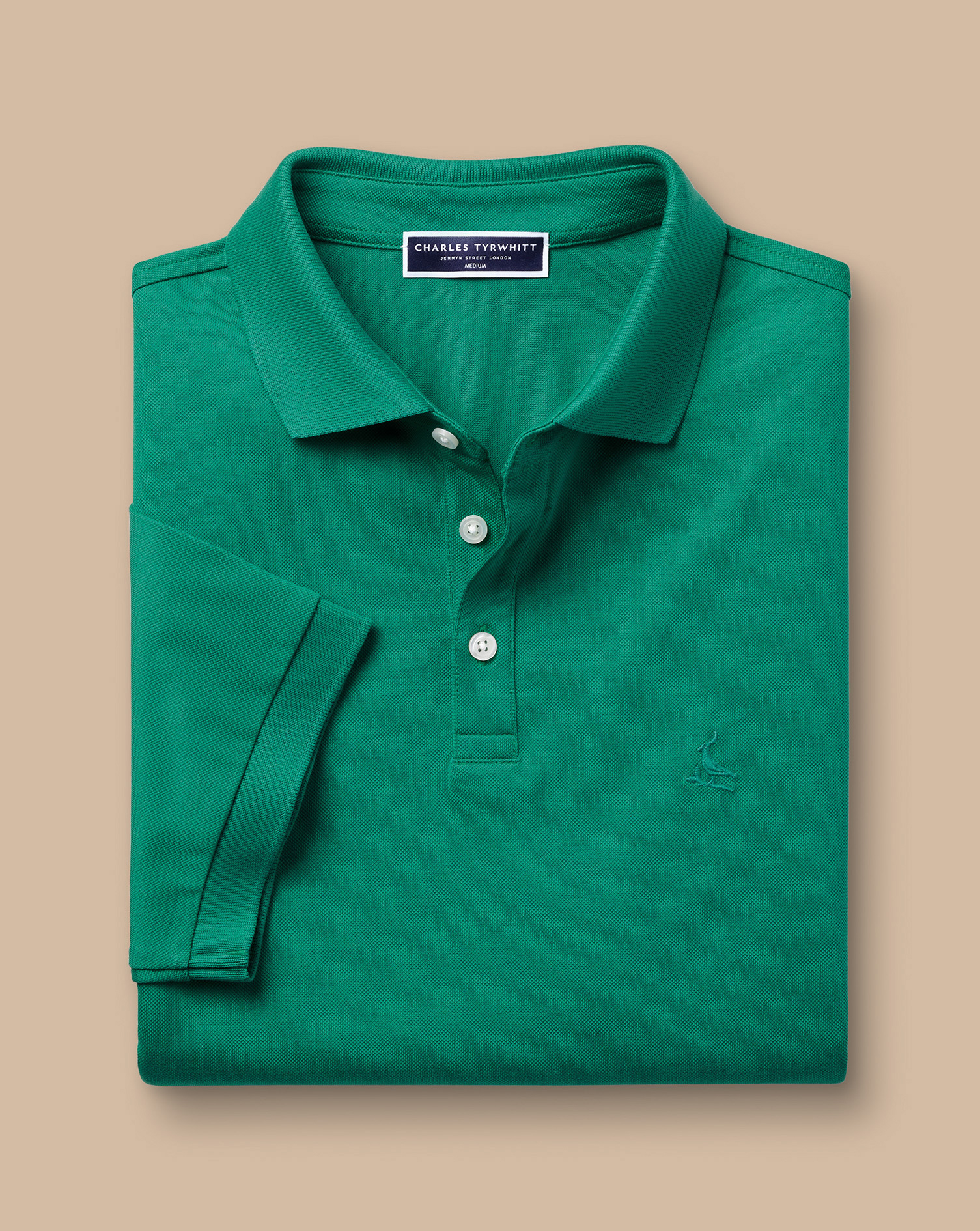 Tyrwhitt Pique Polo - Green