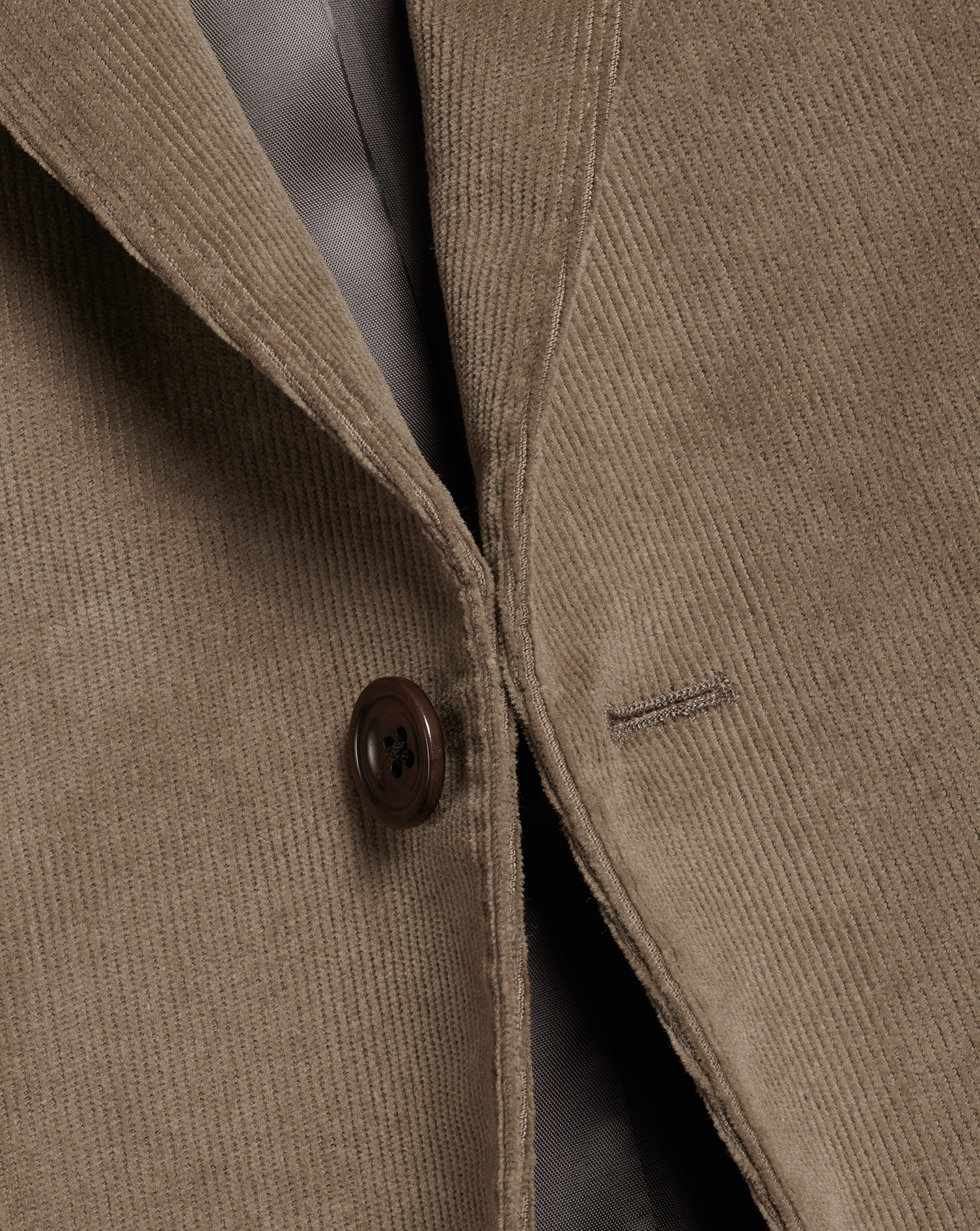 Corduroy Jacket - Taupe