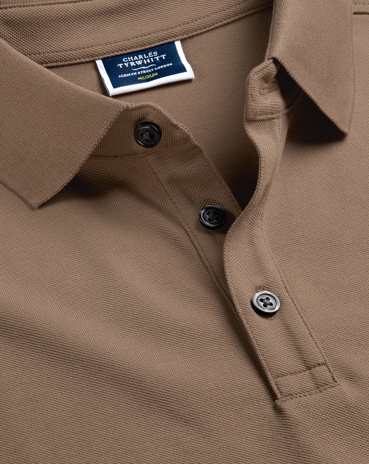 Tyrwhitt Pique Polo - Camel