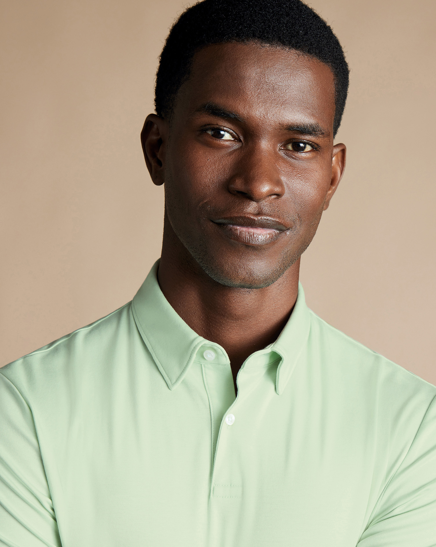 Smart Jersey Polo - Light Green