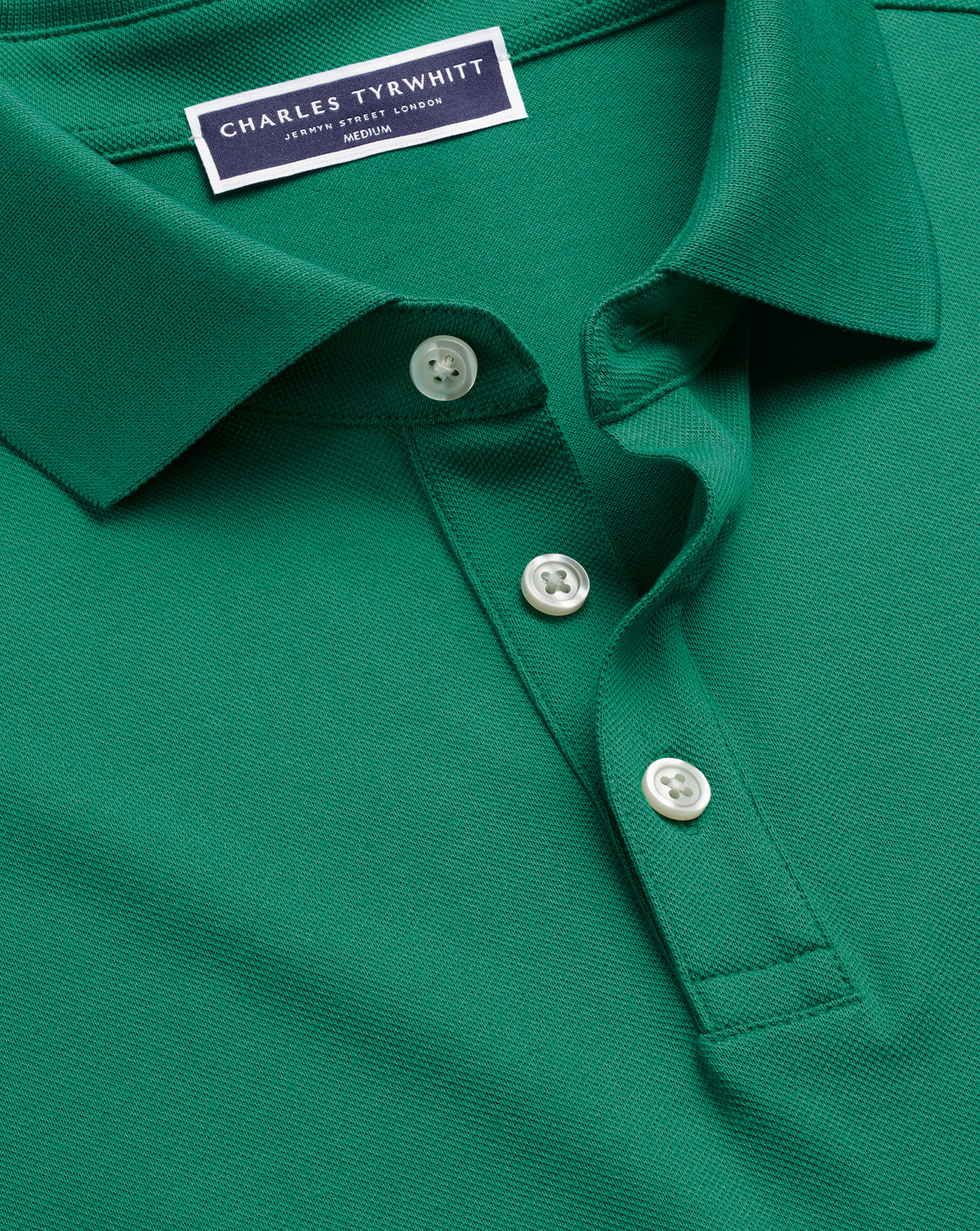 Tyrwhitt Pique Polo - Green