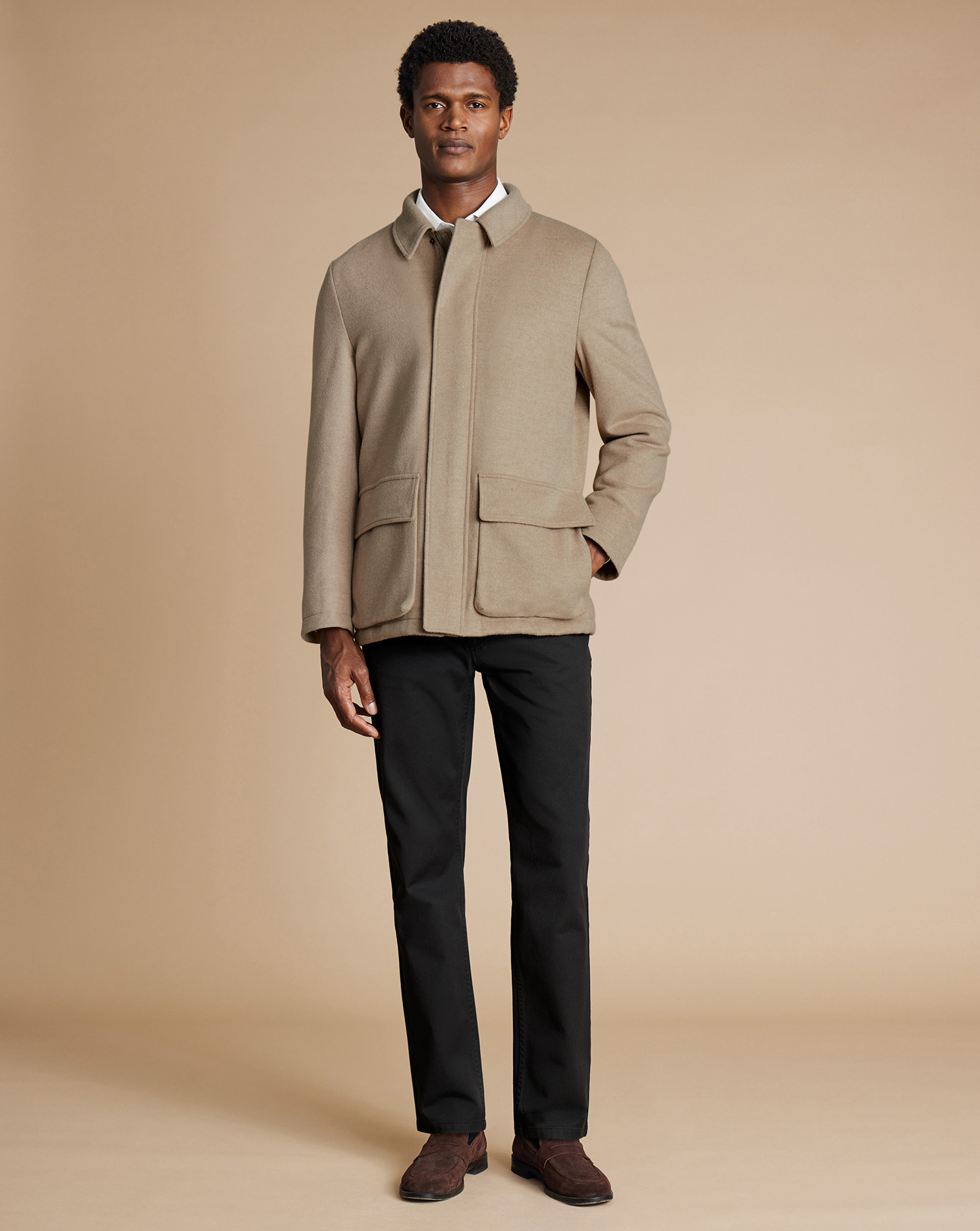 Wool City Coat - Stone