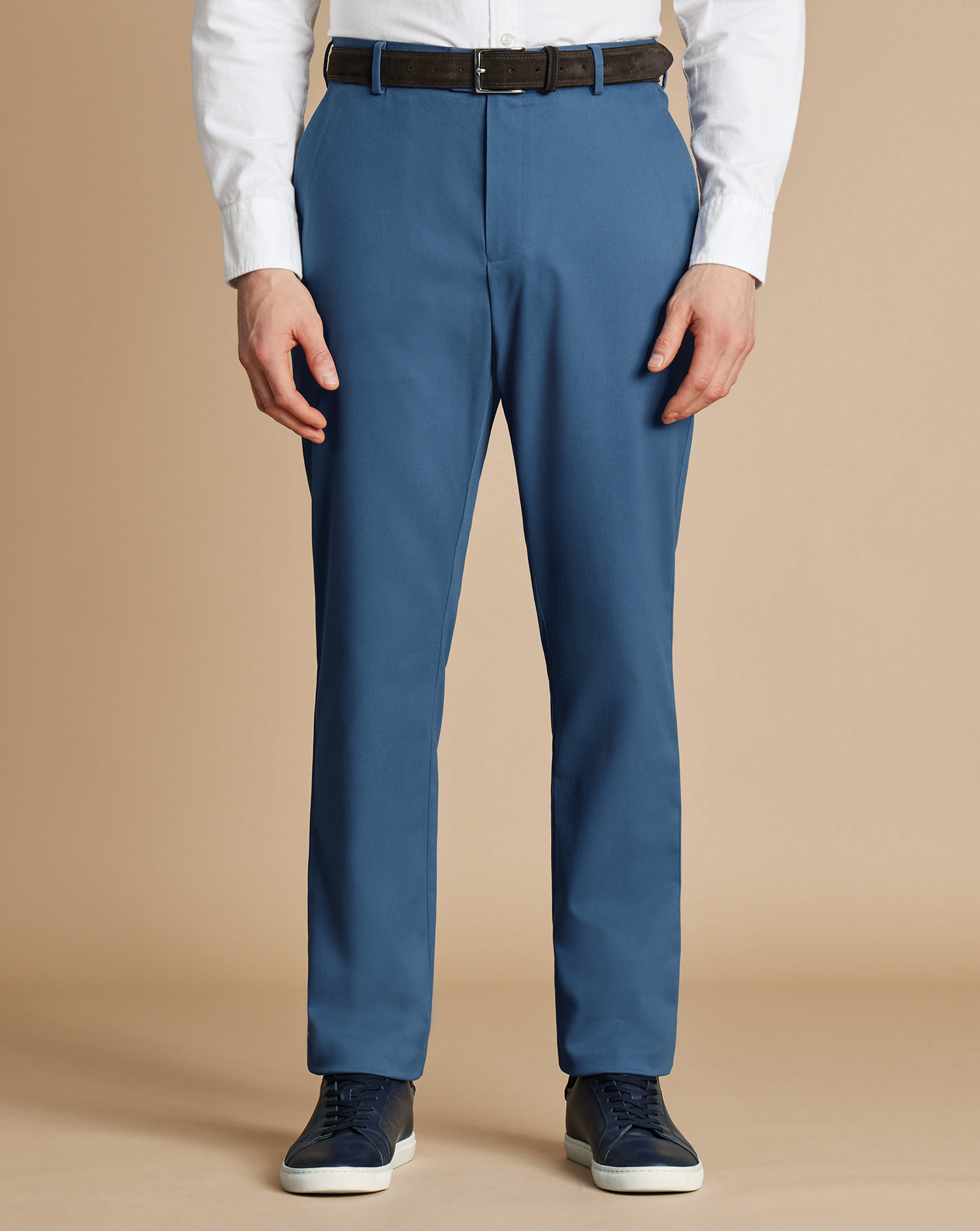 Ultimate Non-Iron Chinos - Indigo Blue