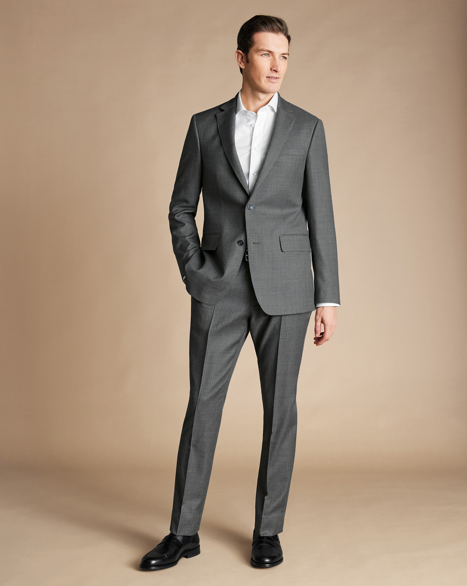 Italian Luxury Suit Jacket  - Grey