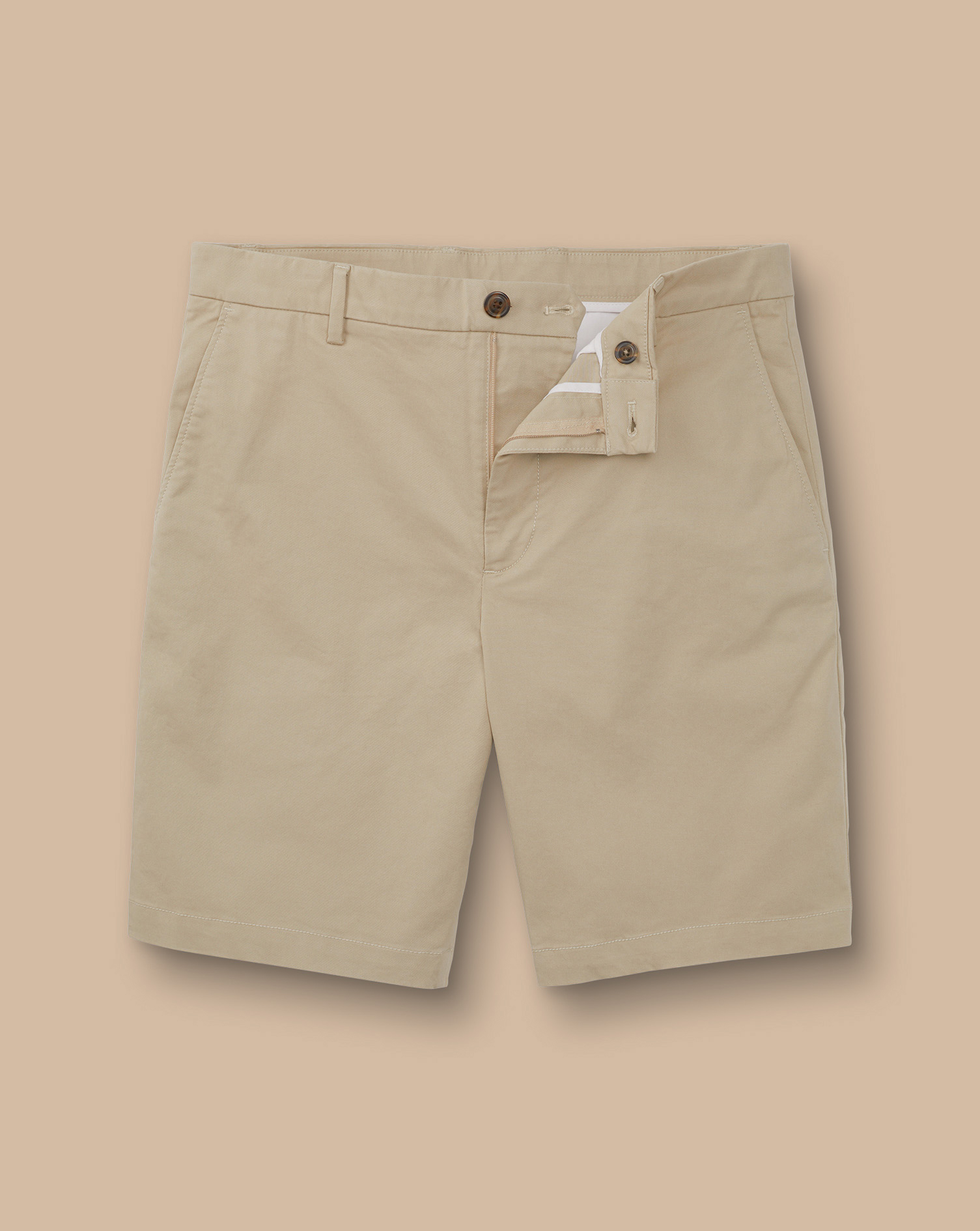 Cotton Shorts - Oatmeal