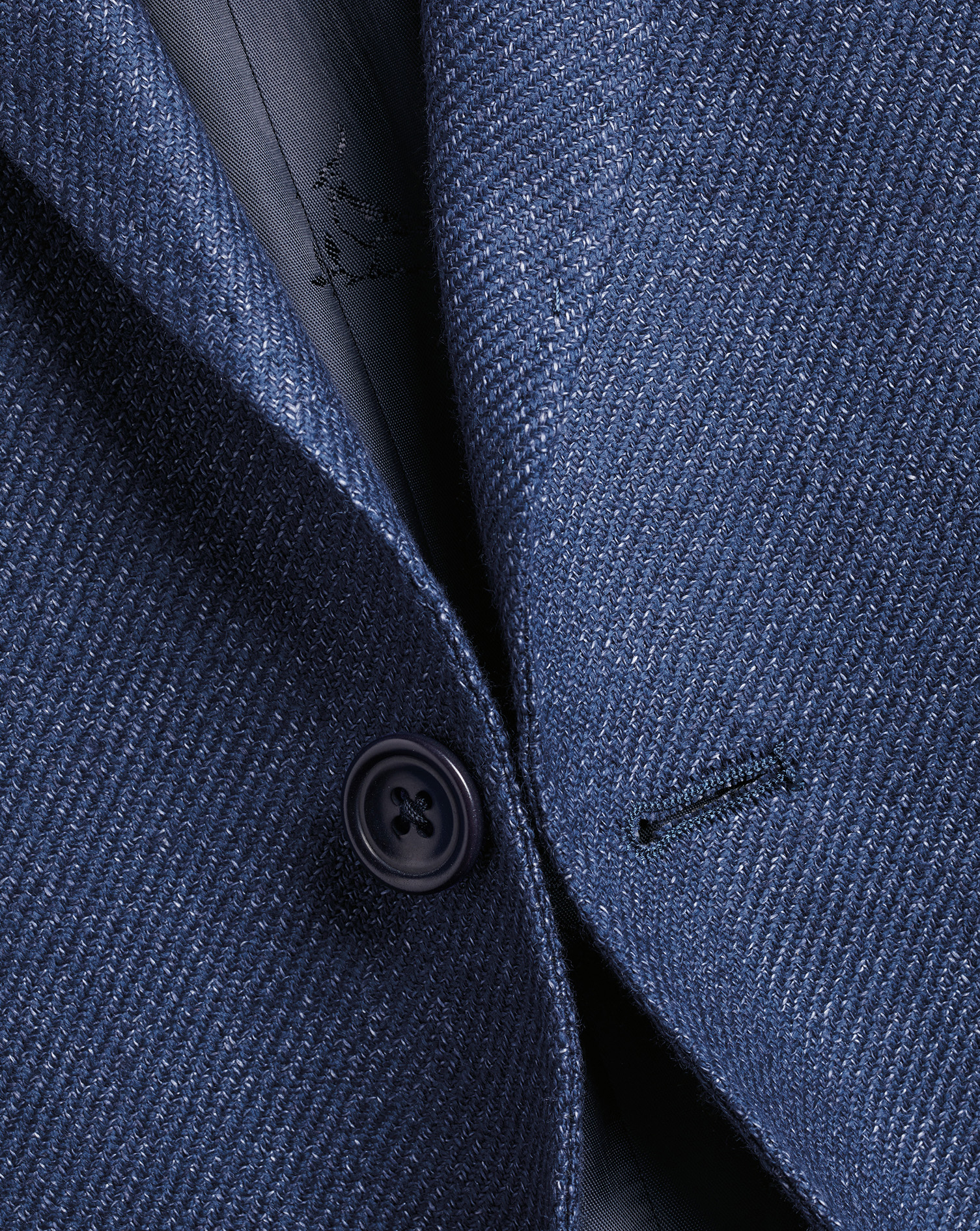 British Luxury Twill Jacket - Ocean Blue